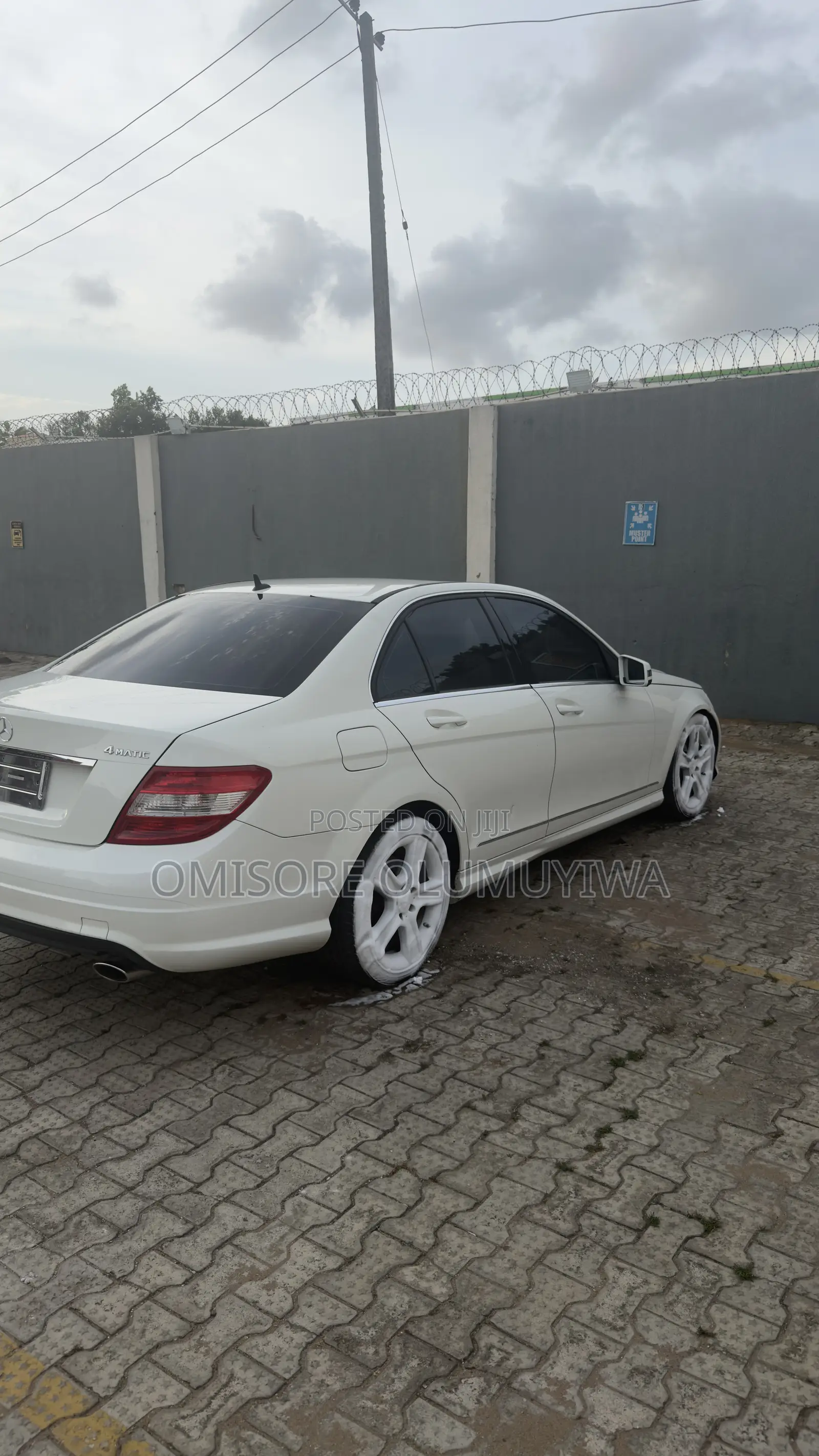 Mercedes-Benz C300 Sport 4Matic Sedan AWD (3.0L 6cyl 7A) 2012 White