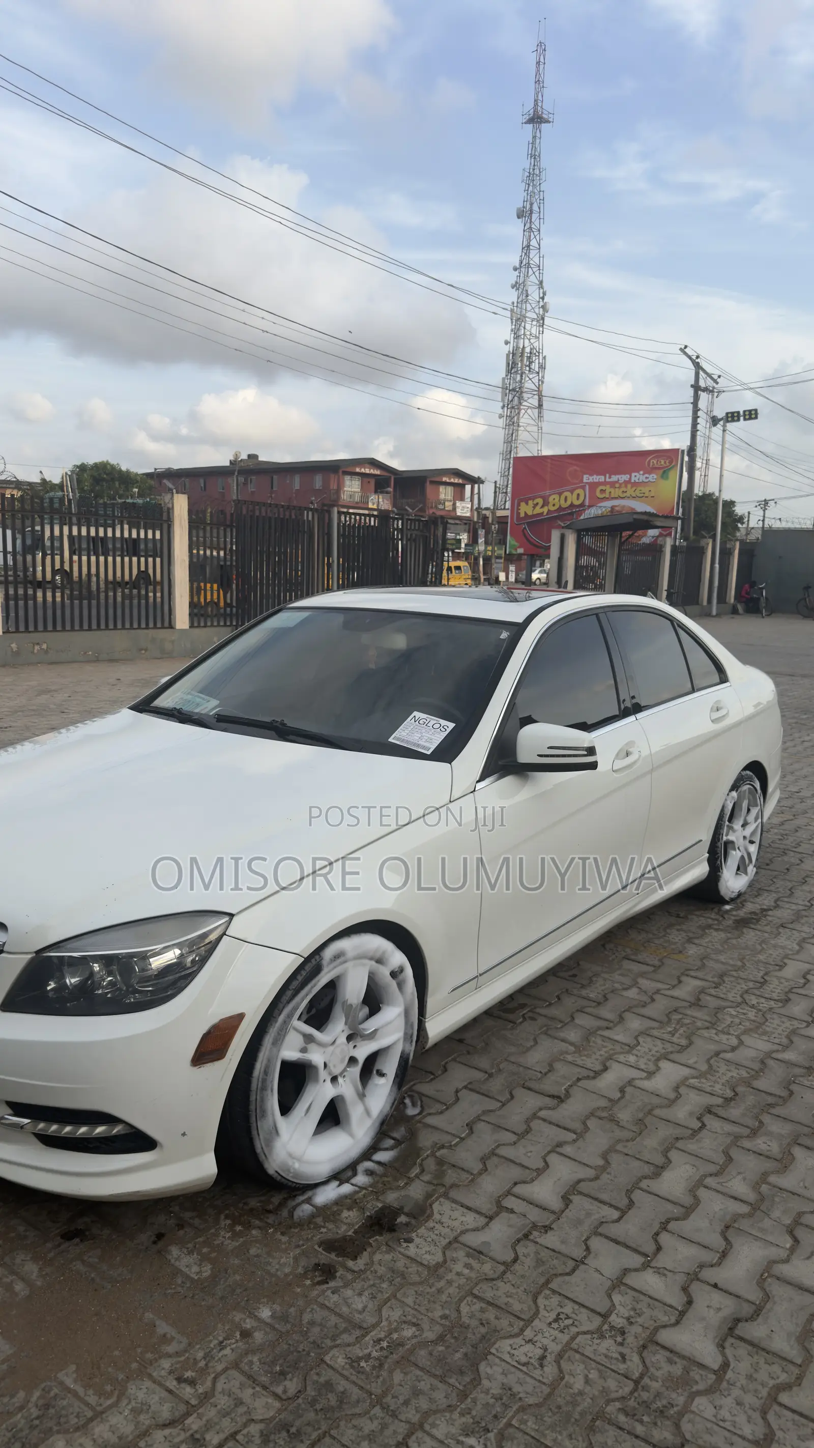 Mercedes-Benz C300 Sport 4Matic Sedan AWD (3.0L 6cyl 7A) 2012 White