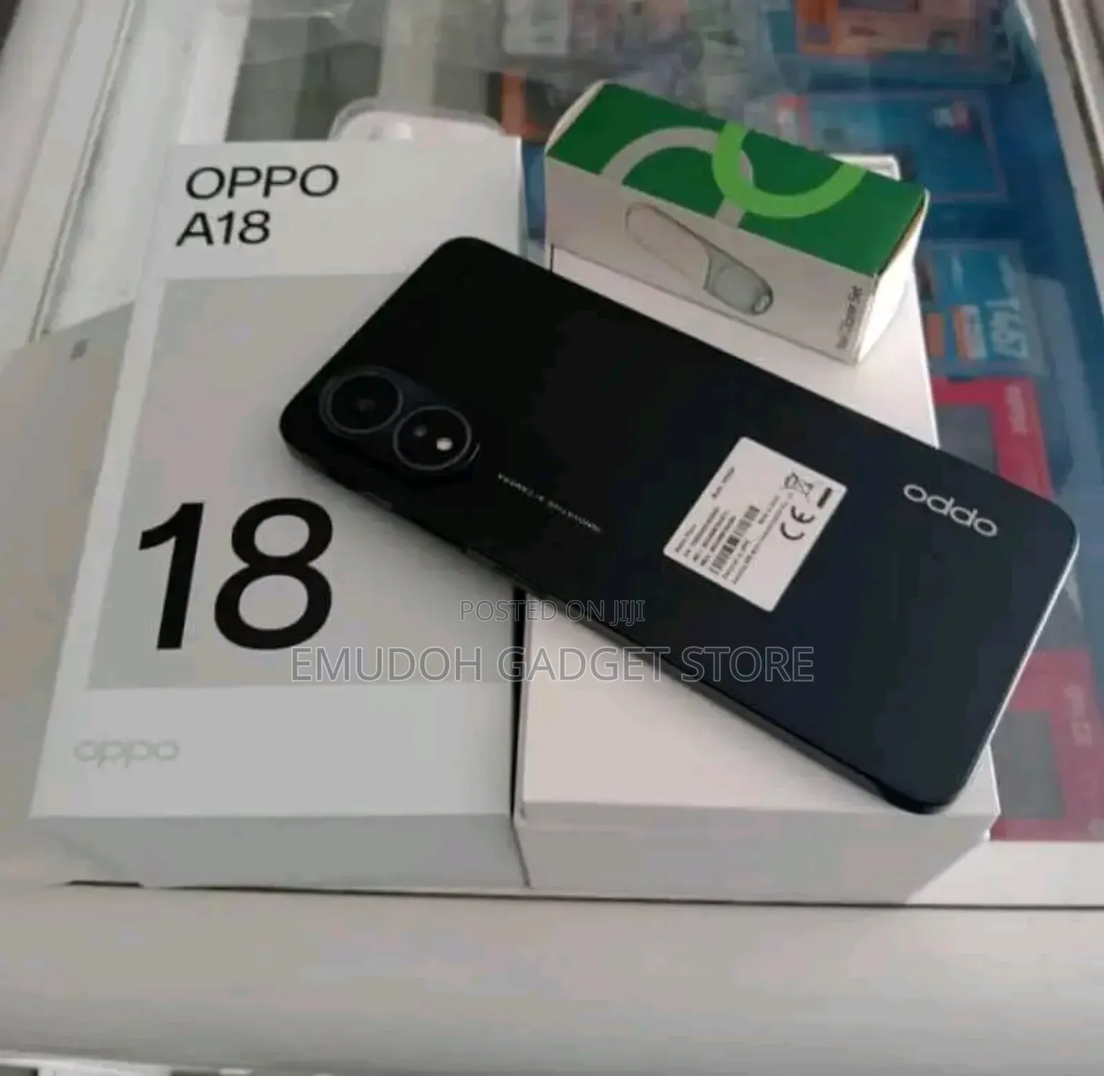 New Oppo A18 128 GB Gray