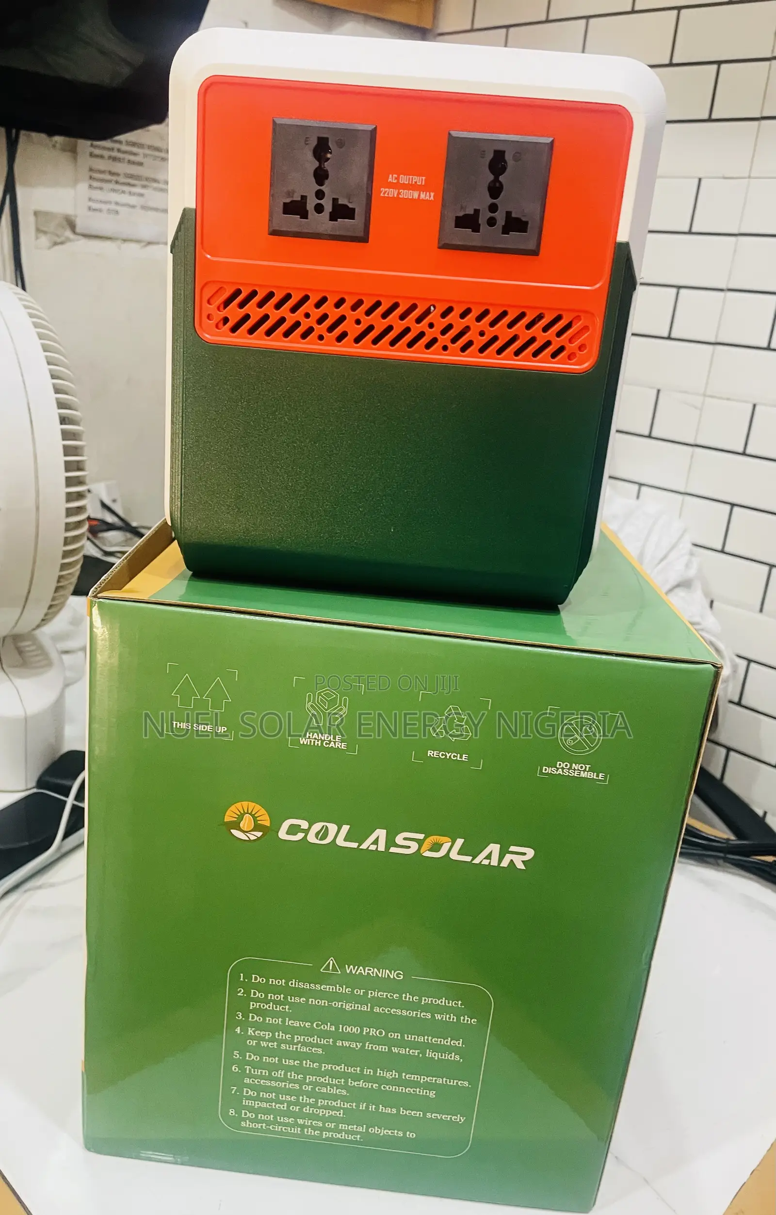Cola Solar Generator 1000 Pro