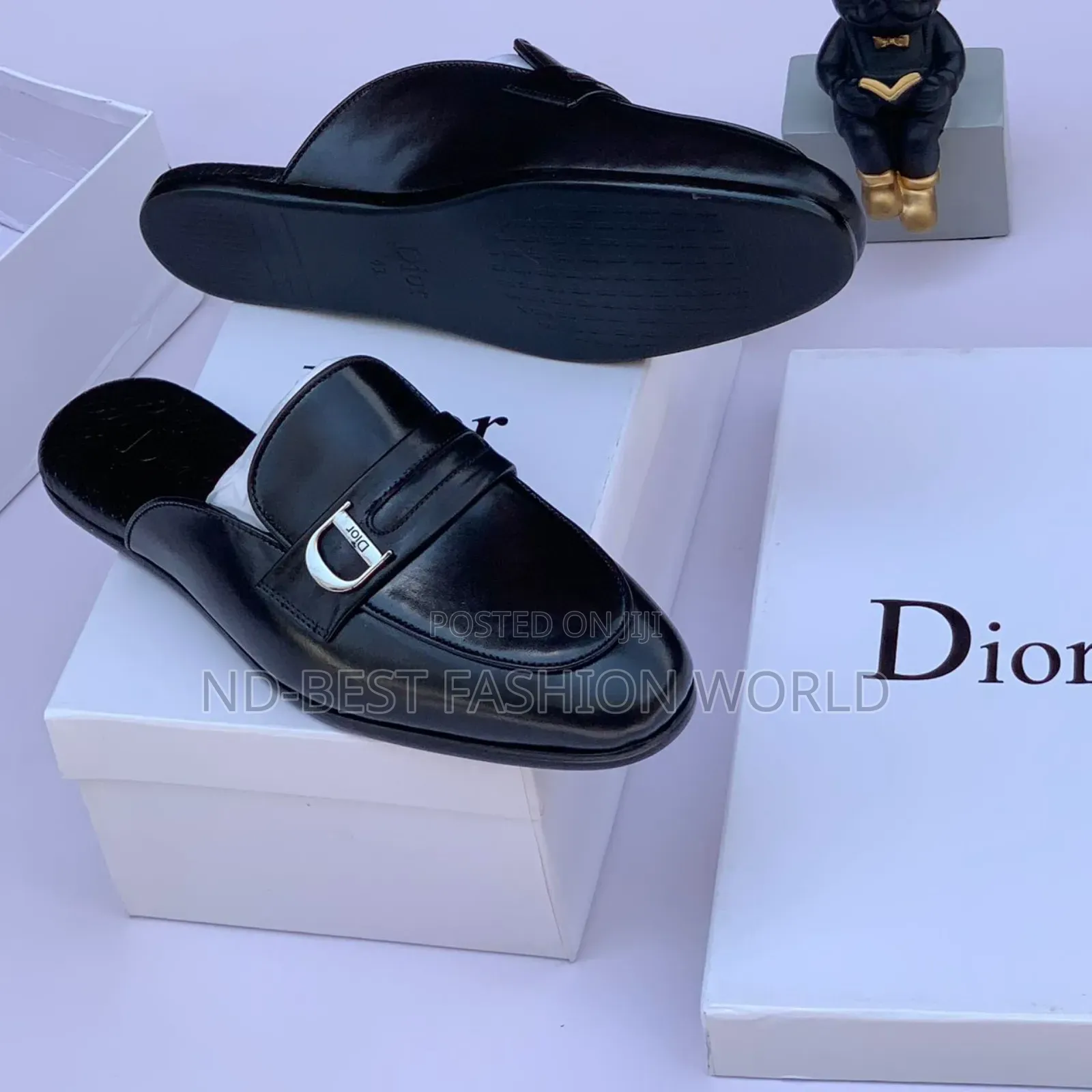 Pure Leather Half Shoe