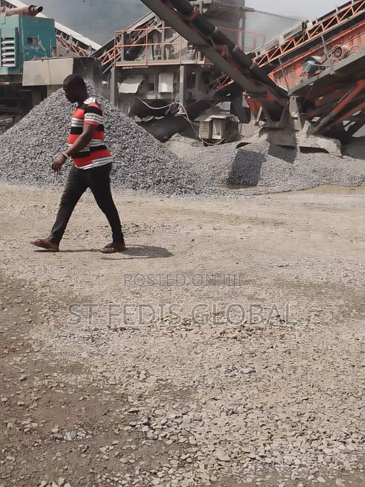 Granite Chippings for Building and Road Works