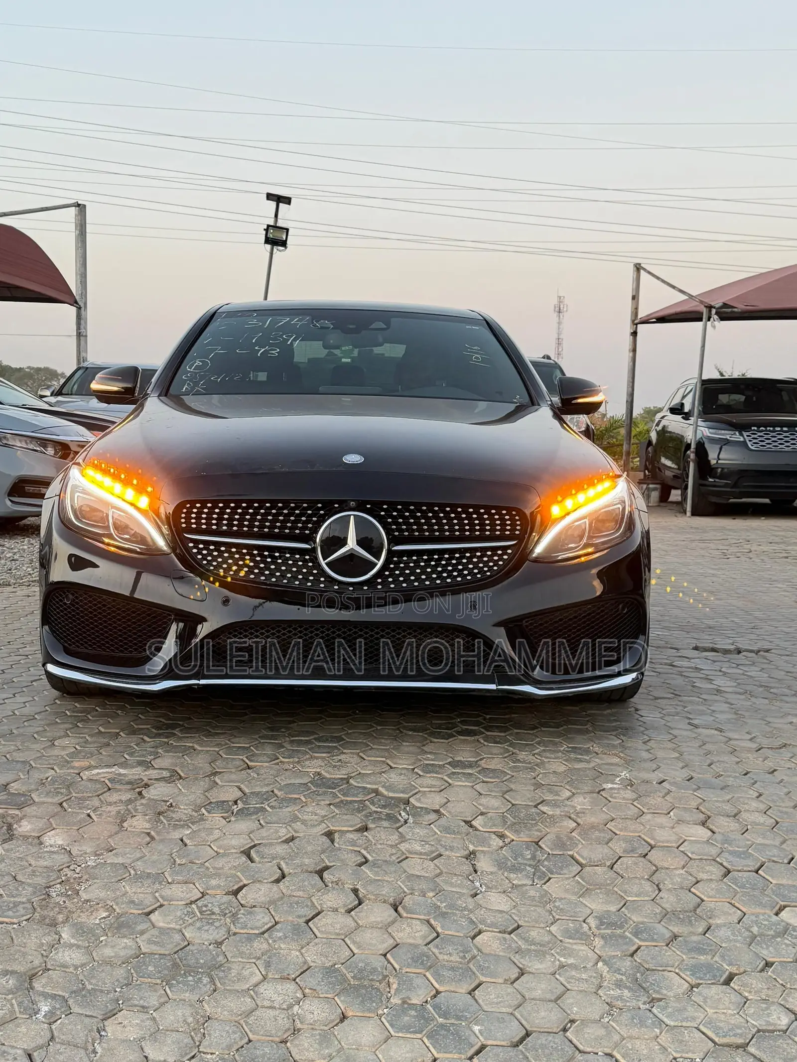 Mercedes-Benz C43 4Matic Cabriolet AWD (3.0L V6 9AM) 2017 Black