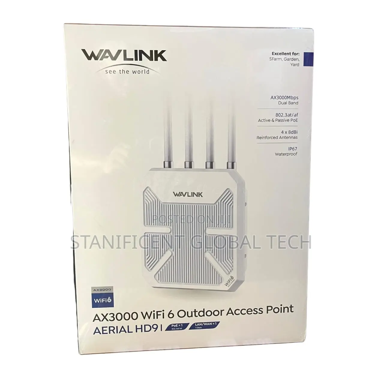 Wavlink Ax3000 Wifi 6 Outdoor Access Point