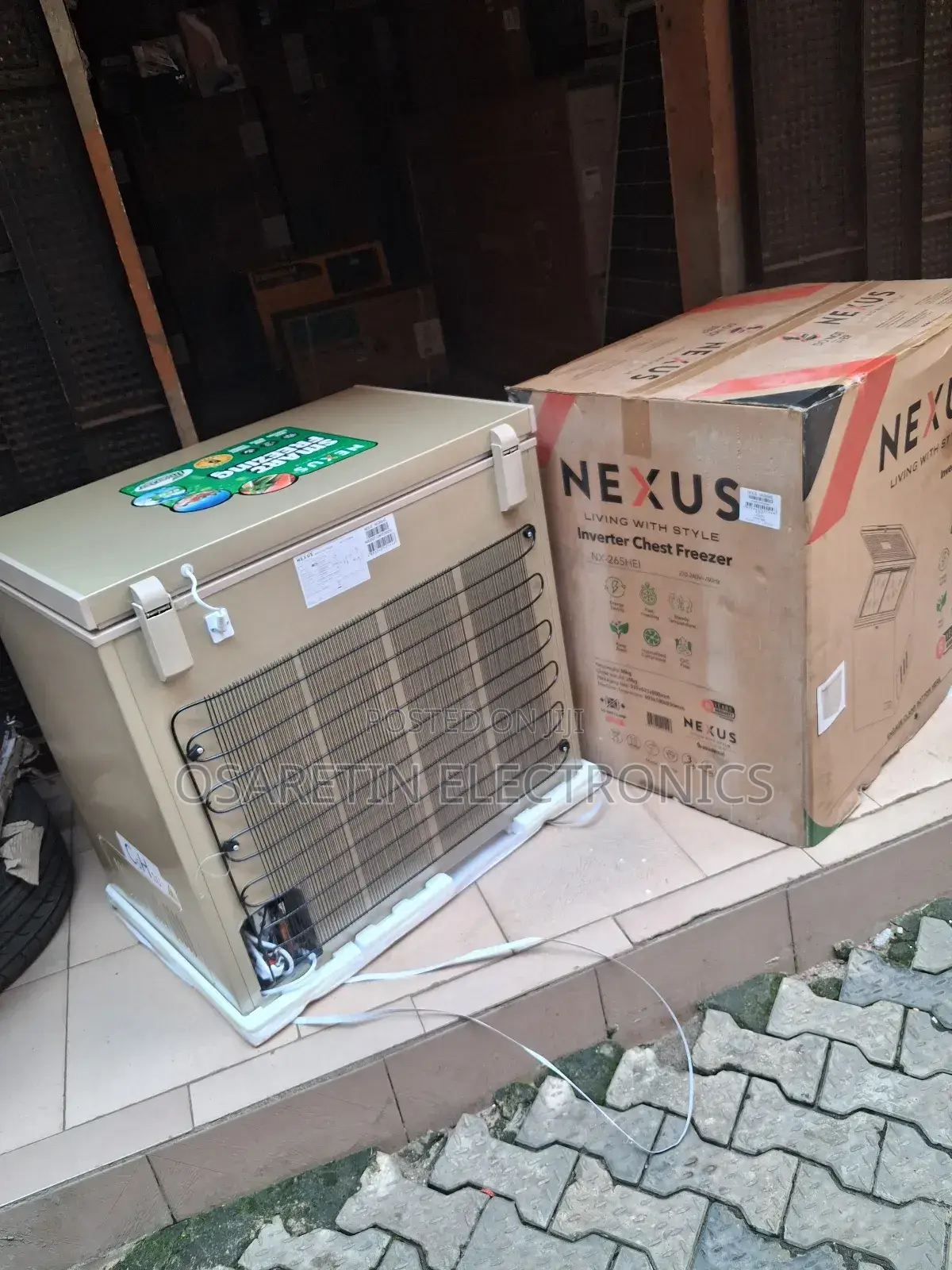Nexus Inverter Freezer 207 Litre With 5 Years Warranty