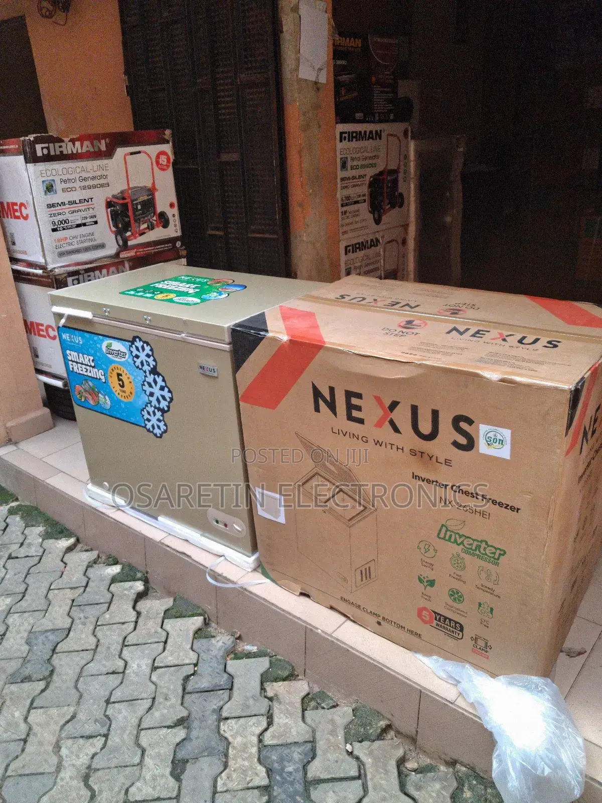 Nexus Inverter Freezer 207 Litre With 5 Years Warranty