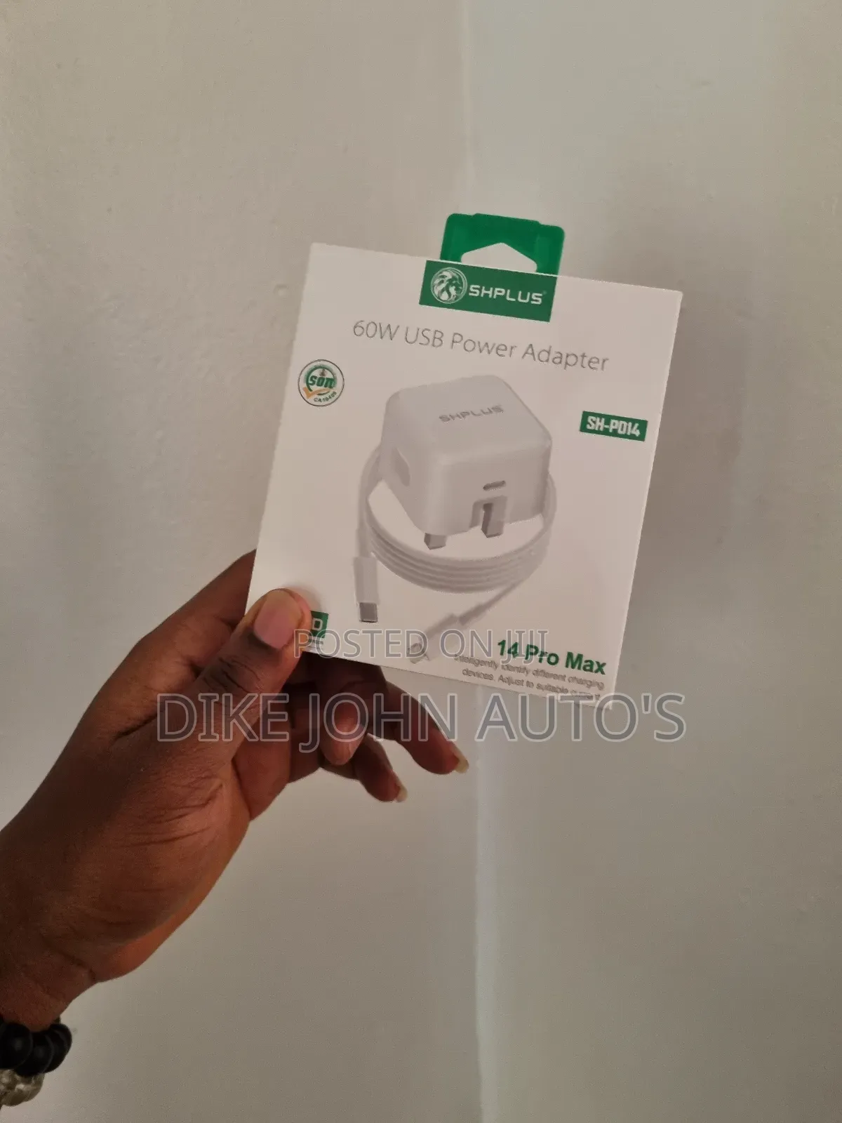 Original Shplus iPhones Charger