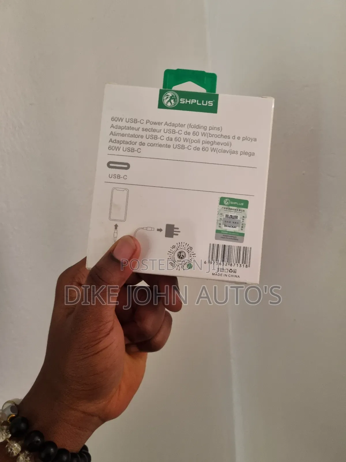 Original Shplus iPhones Charger