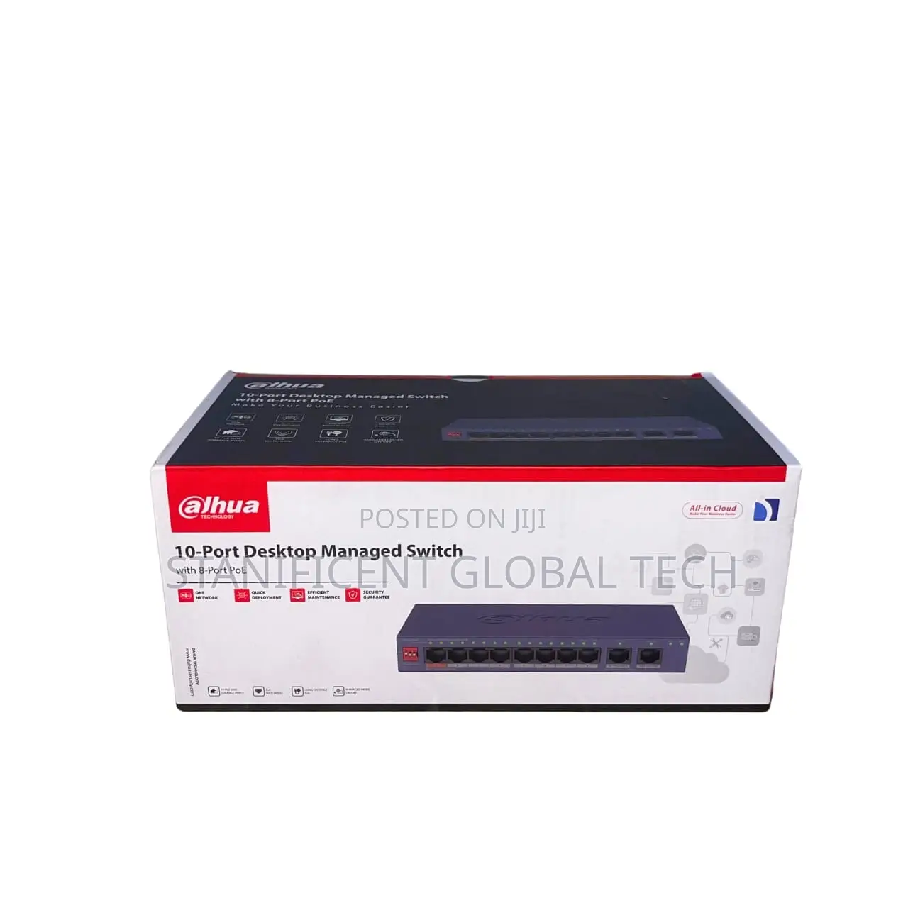 Dahua 8port Poe Managed Switch