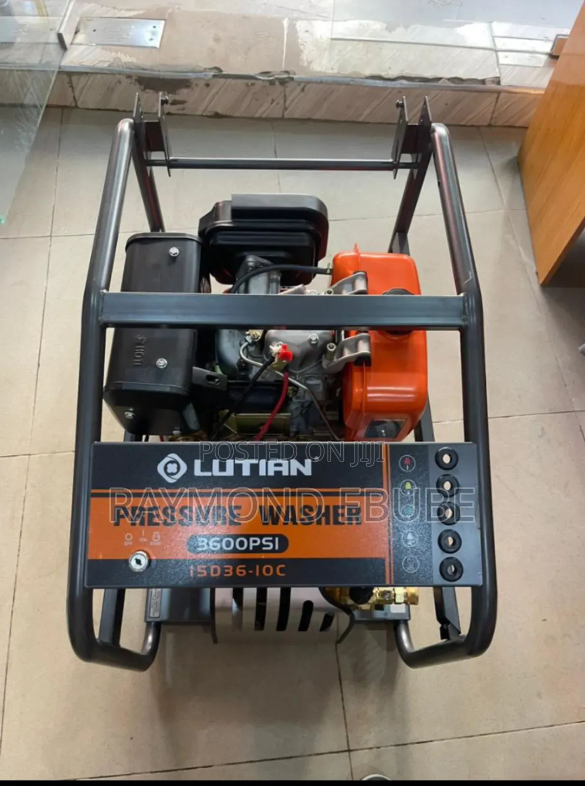 Lutian High Pressure Washer 3600 Psi Diesel