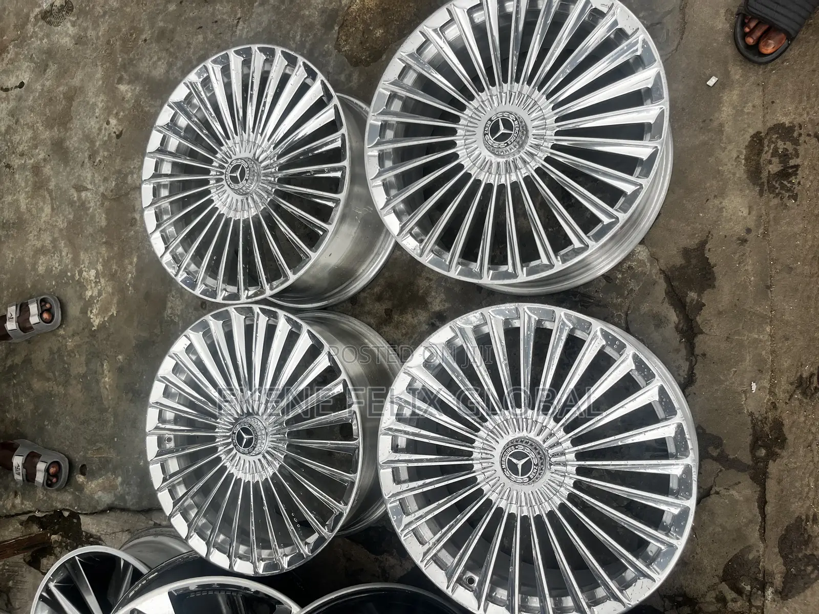 22rim Chrome Mercedes