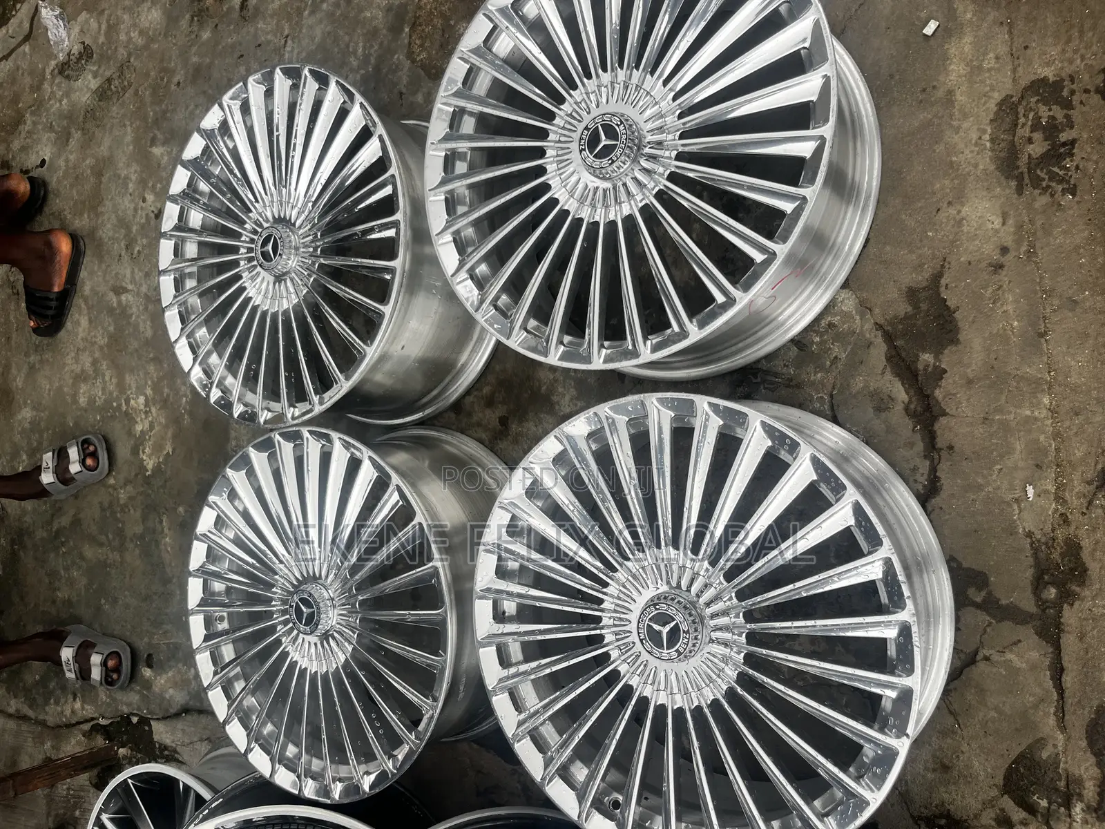 22rim Chrome Mercedes