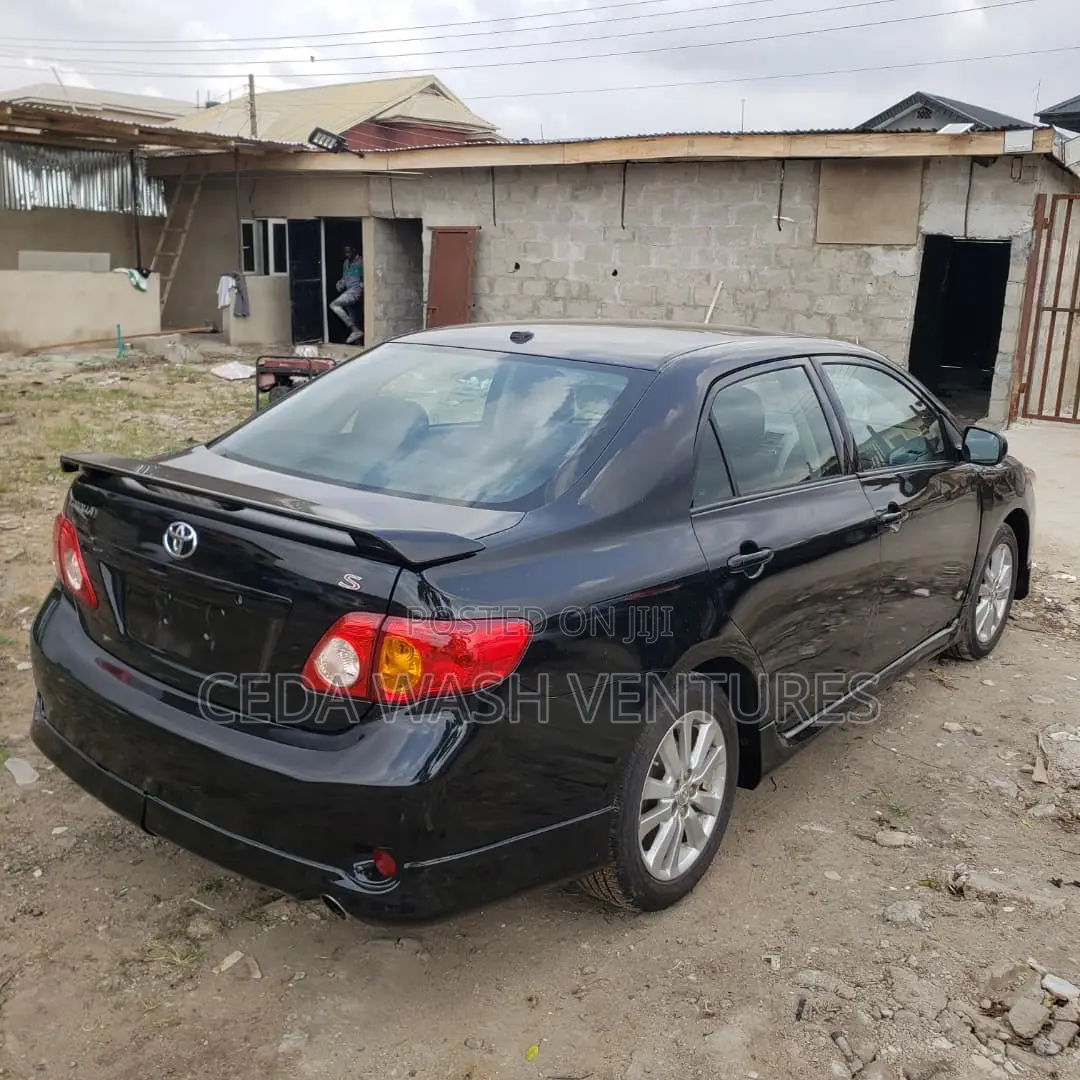 Toyota Corolla S 4dr Sedan (1.8L 4cyl 4A) 2010 Black