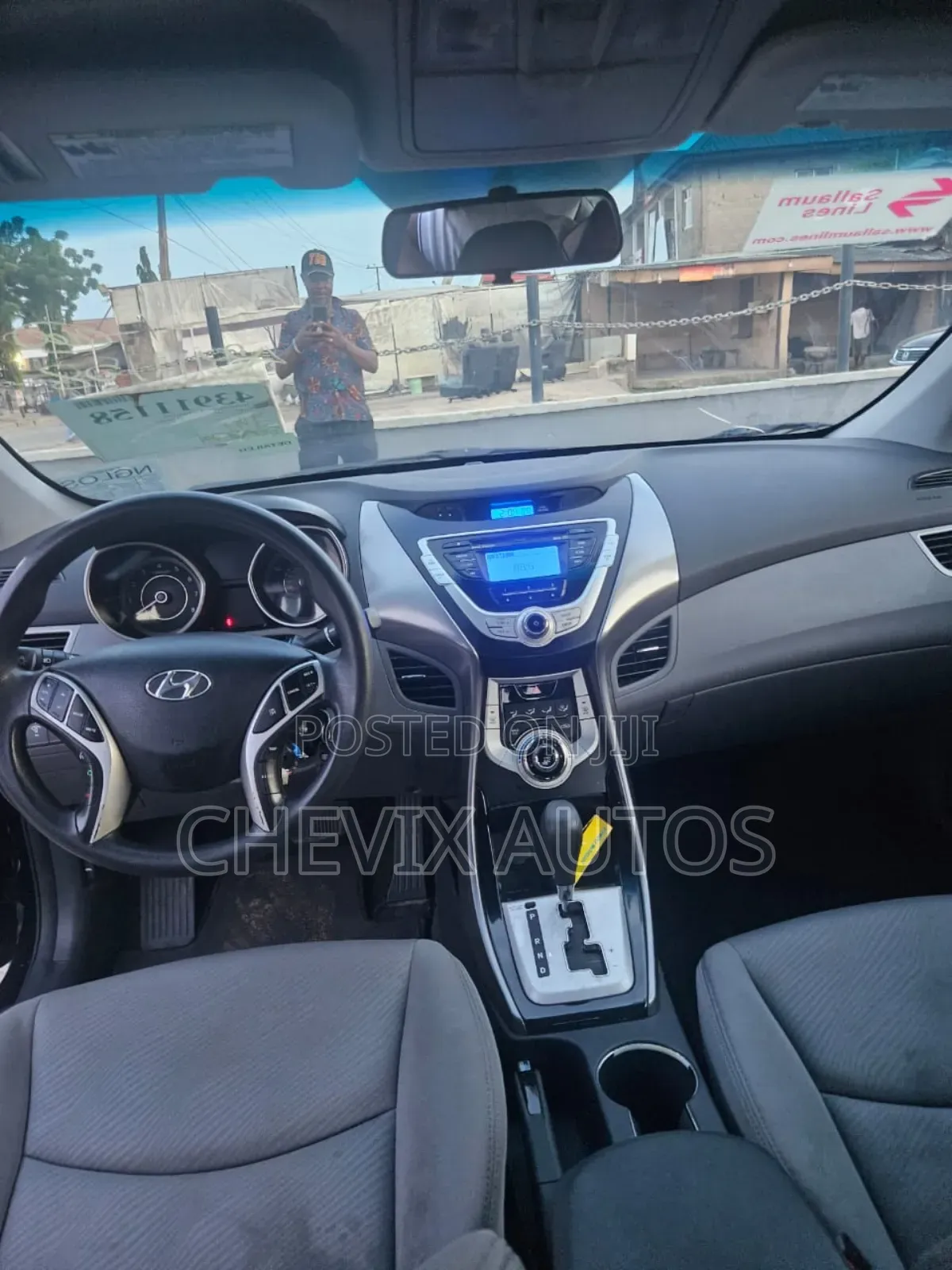 Hyundai Elantra GLS Automatic 2012 Black