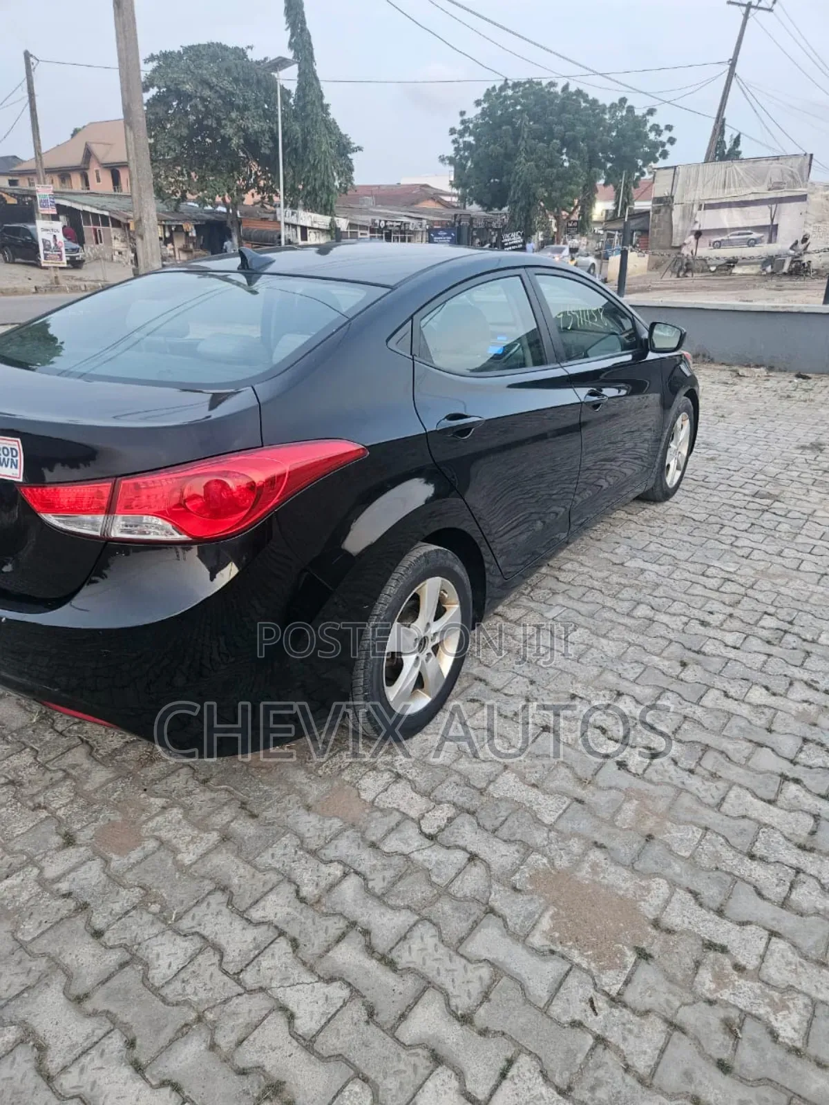 Hyundai Elantra GLS Automatic 2012 Black