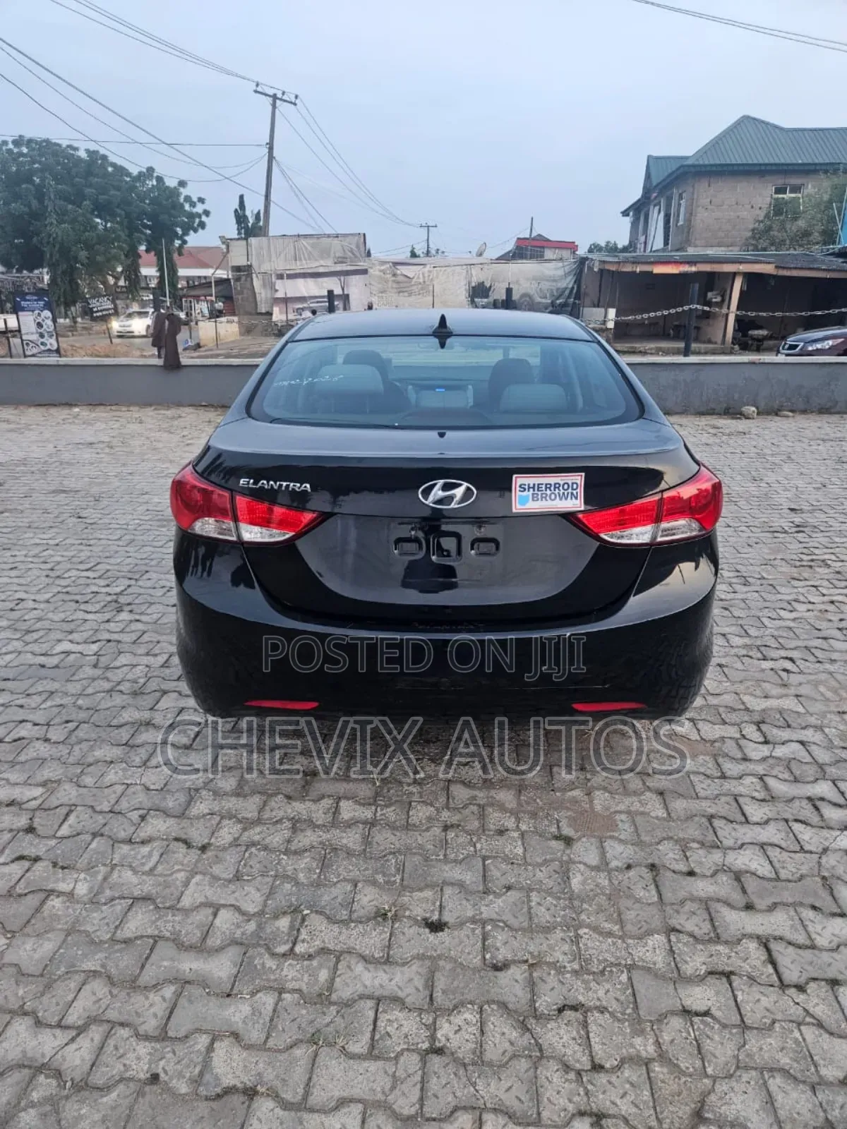 Hyundai Elantra GLS Automatic 2012 Black