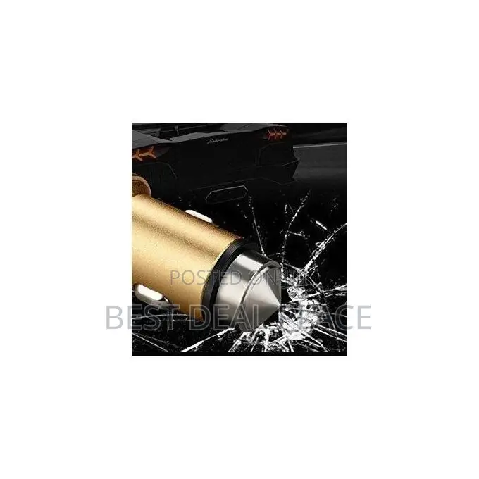 Ican Dual Usb Qualcomm Quick Fast Car Charger - Glass Breaker