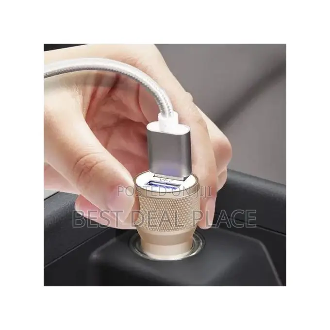 Ican Dual Usb Qualcomm Quick Fast Car Charger - Glass Breaker
