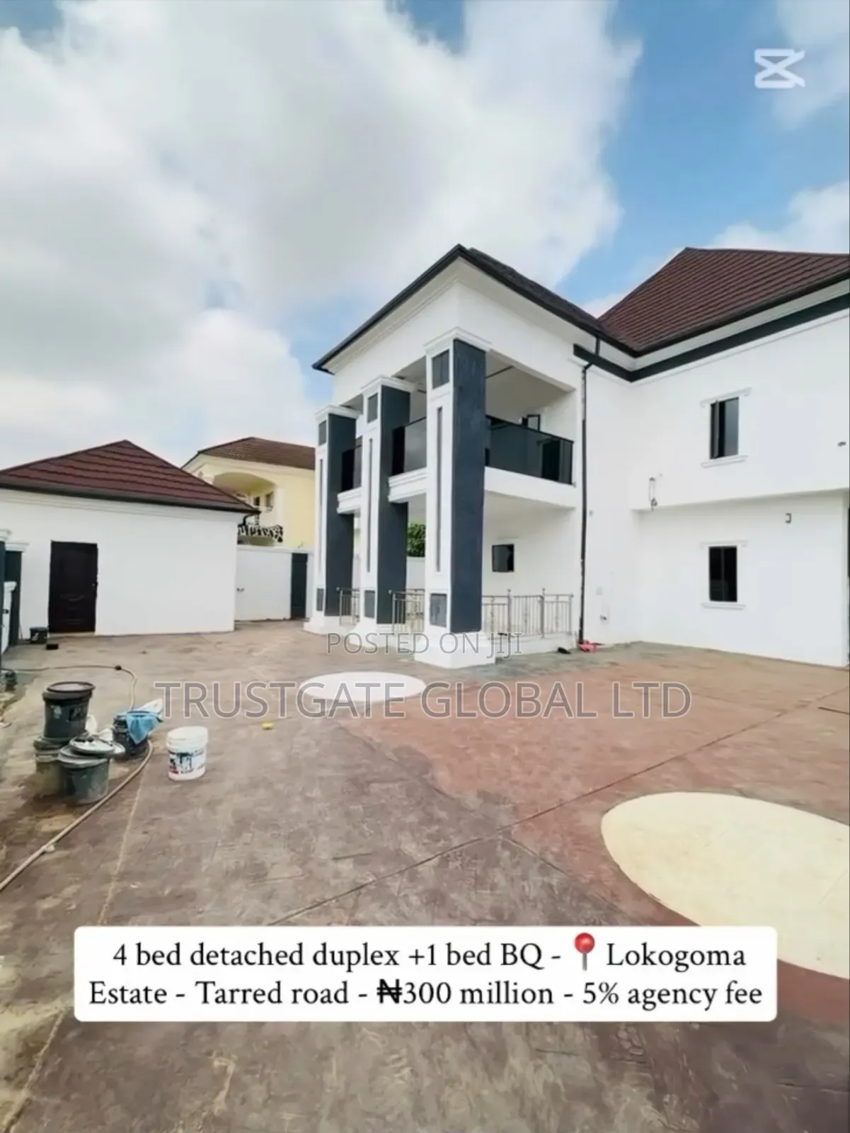 4bdrm Duplex in Lokogoma for sale