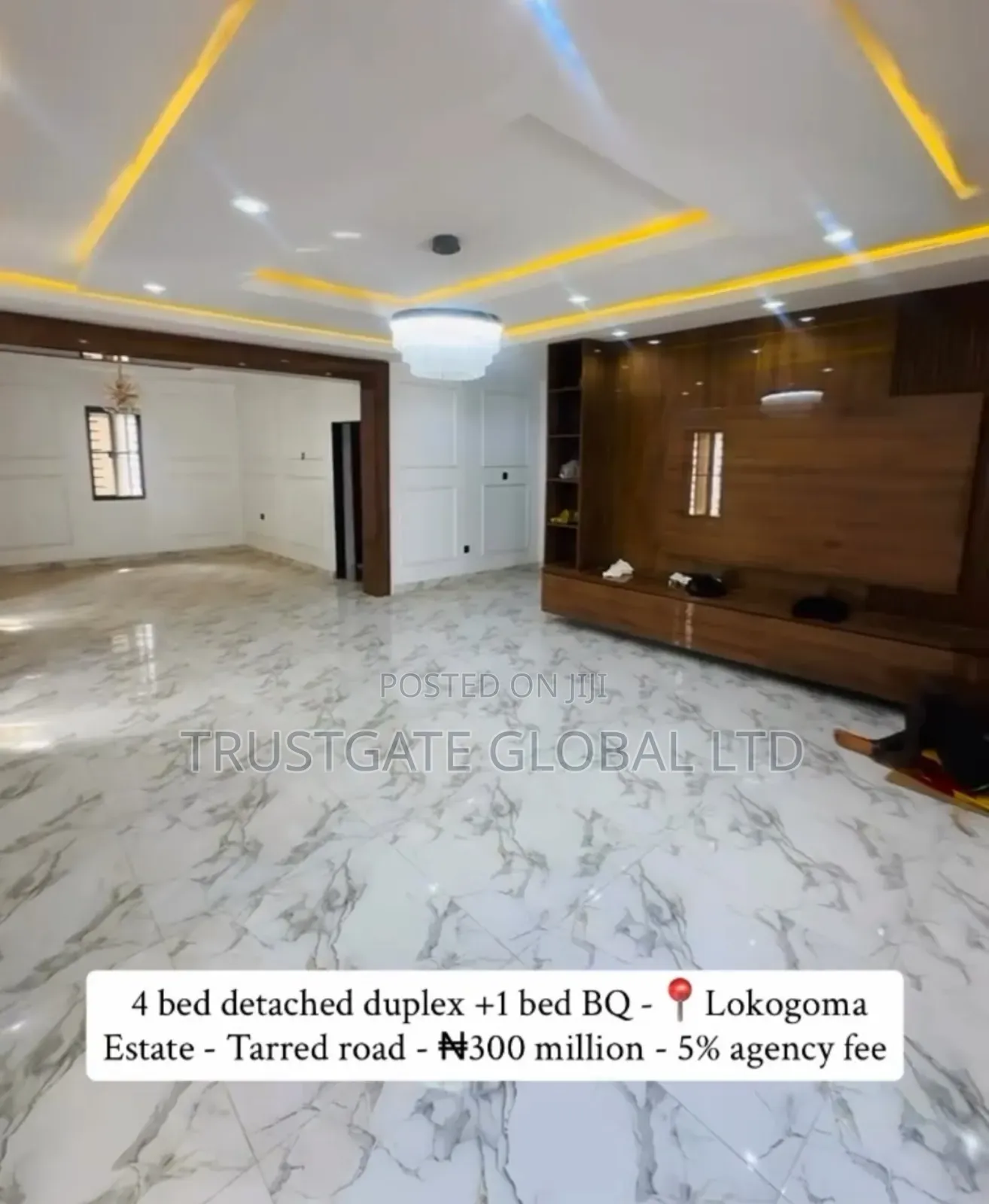 4bdrm Duplex in Lokogoma for sale