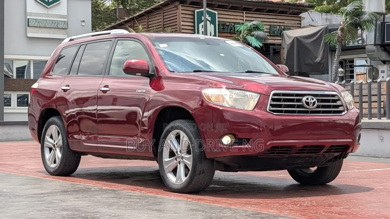 Toyota Highlander Limited 4x4 2009 Red