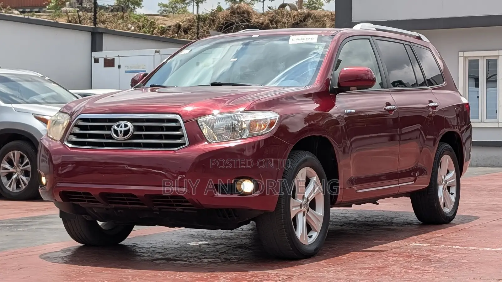 Toyota Highlander Limited 4x4 2009 Red