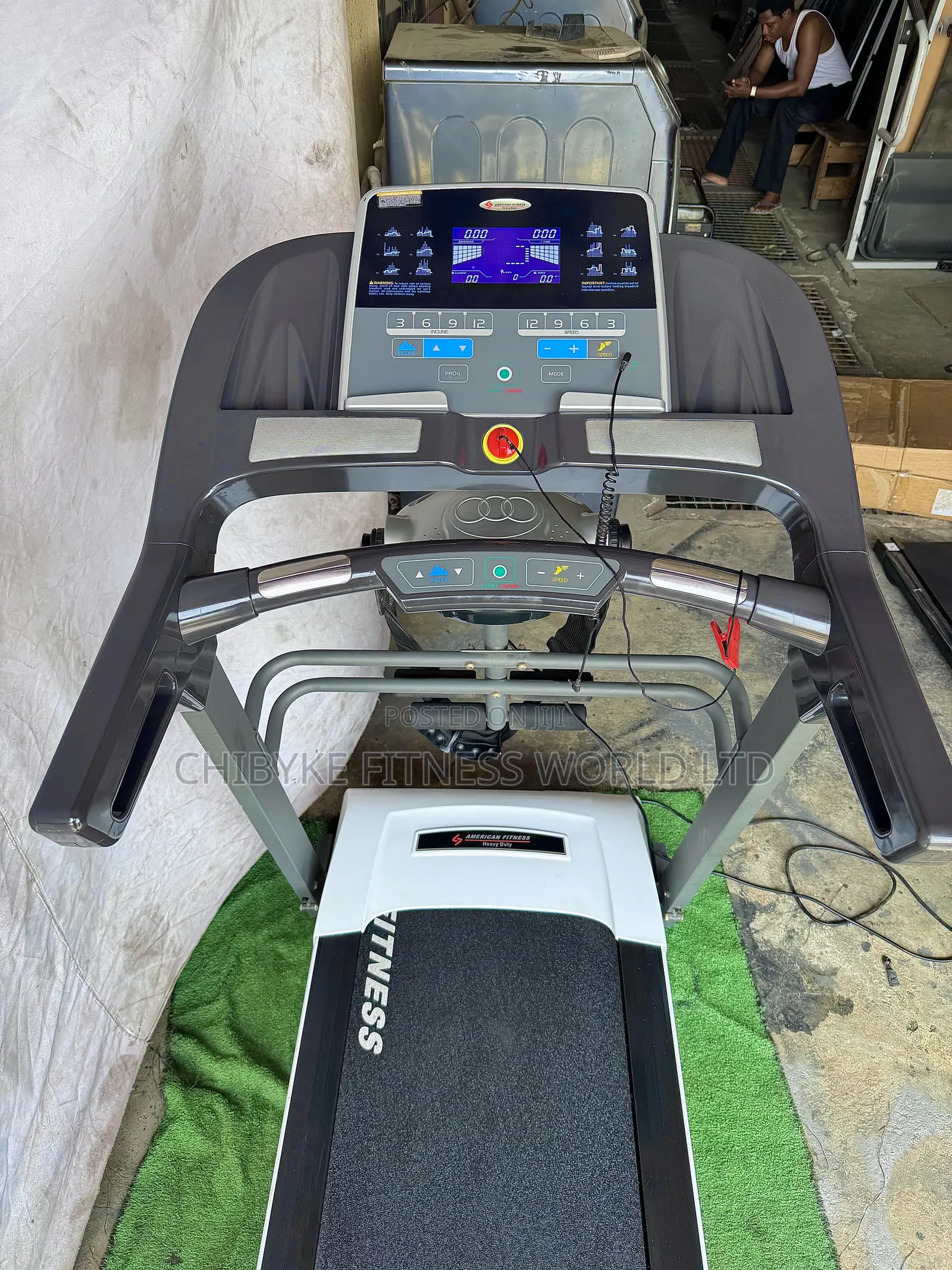 4hp American Fitness Heavy Duty Treadmill
