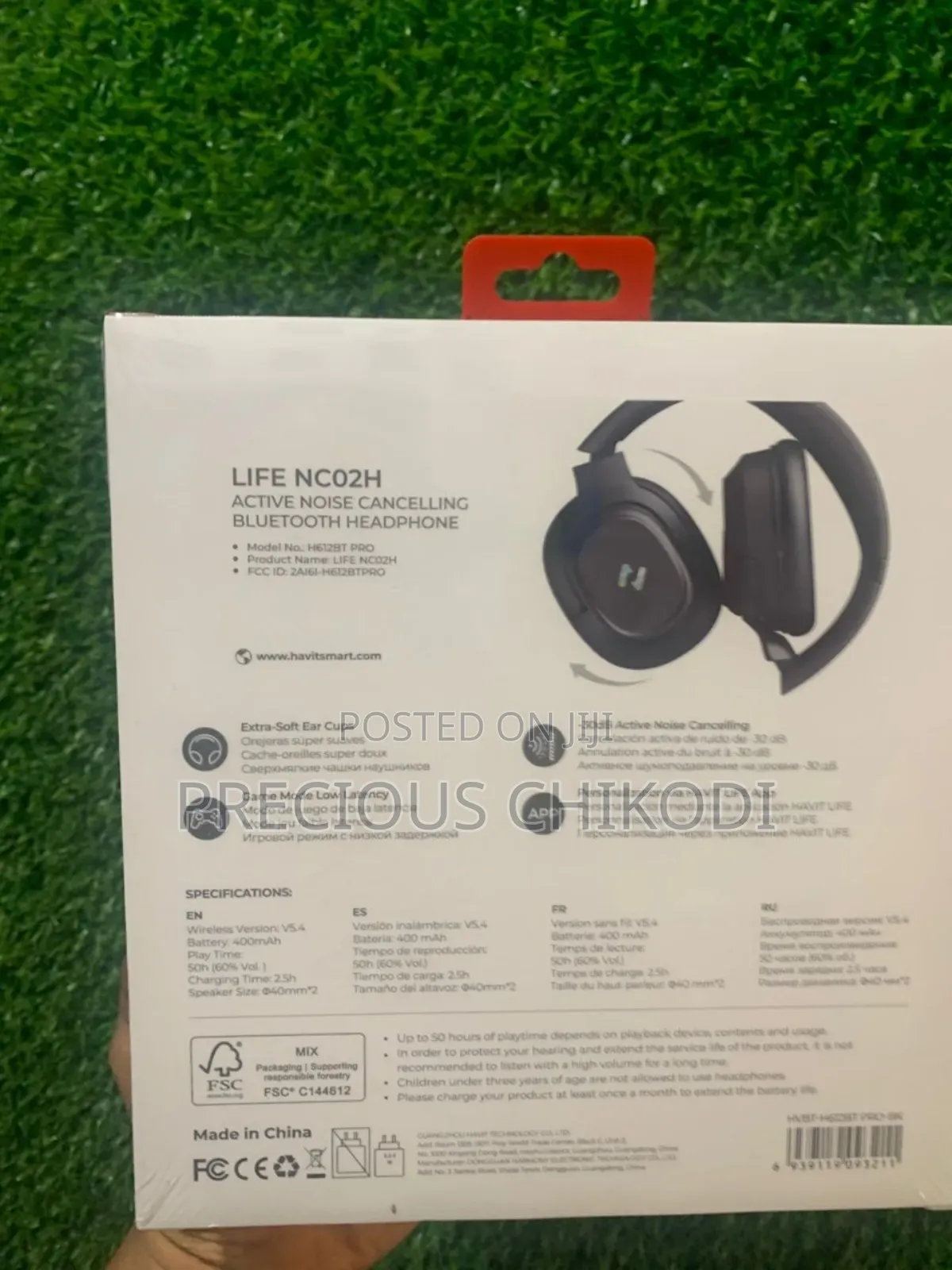 Havit Noise Cancelling Bluetooth Headphones