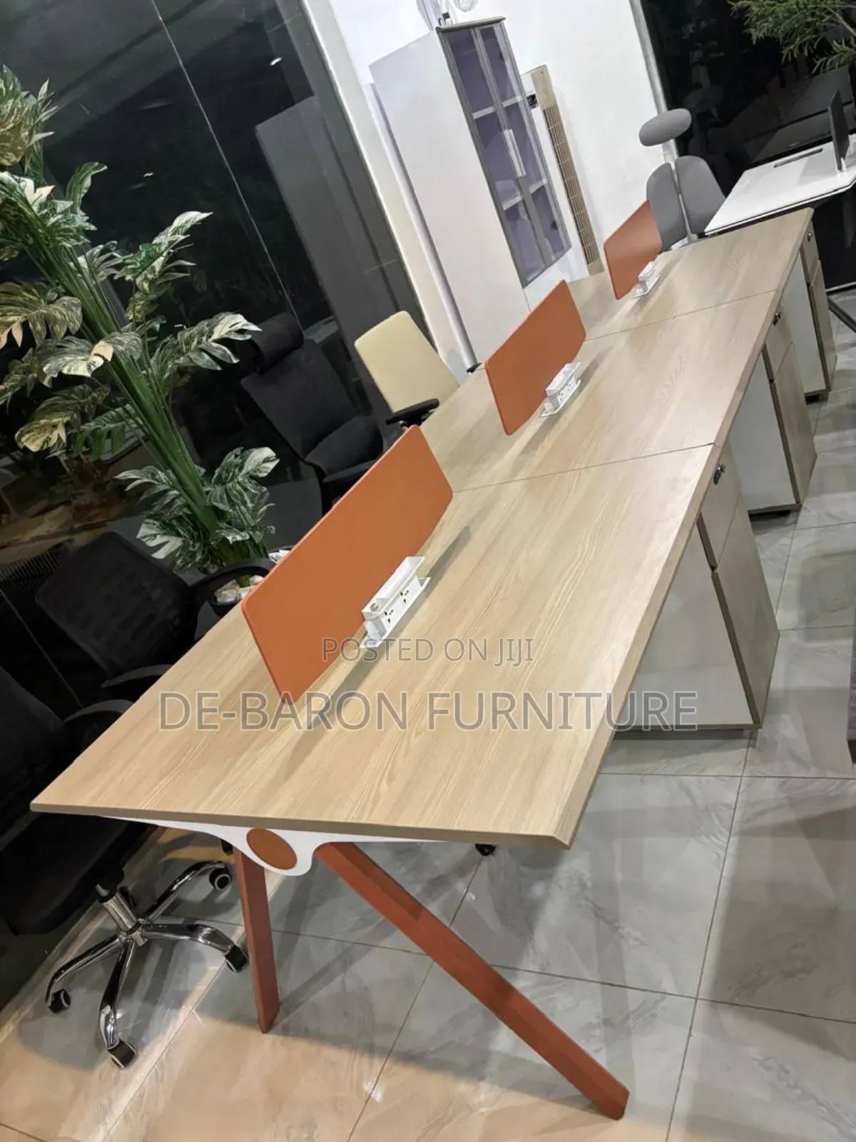 Hardwood Workstation Desk
