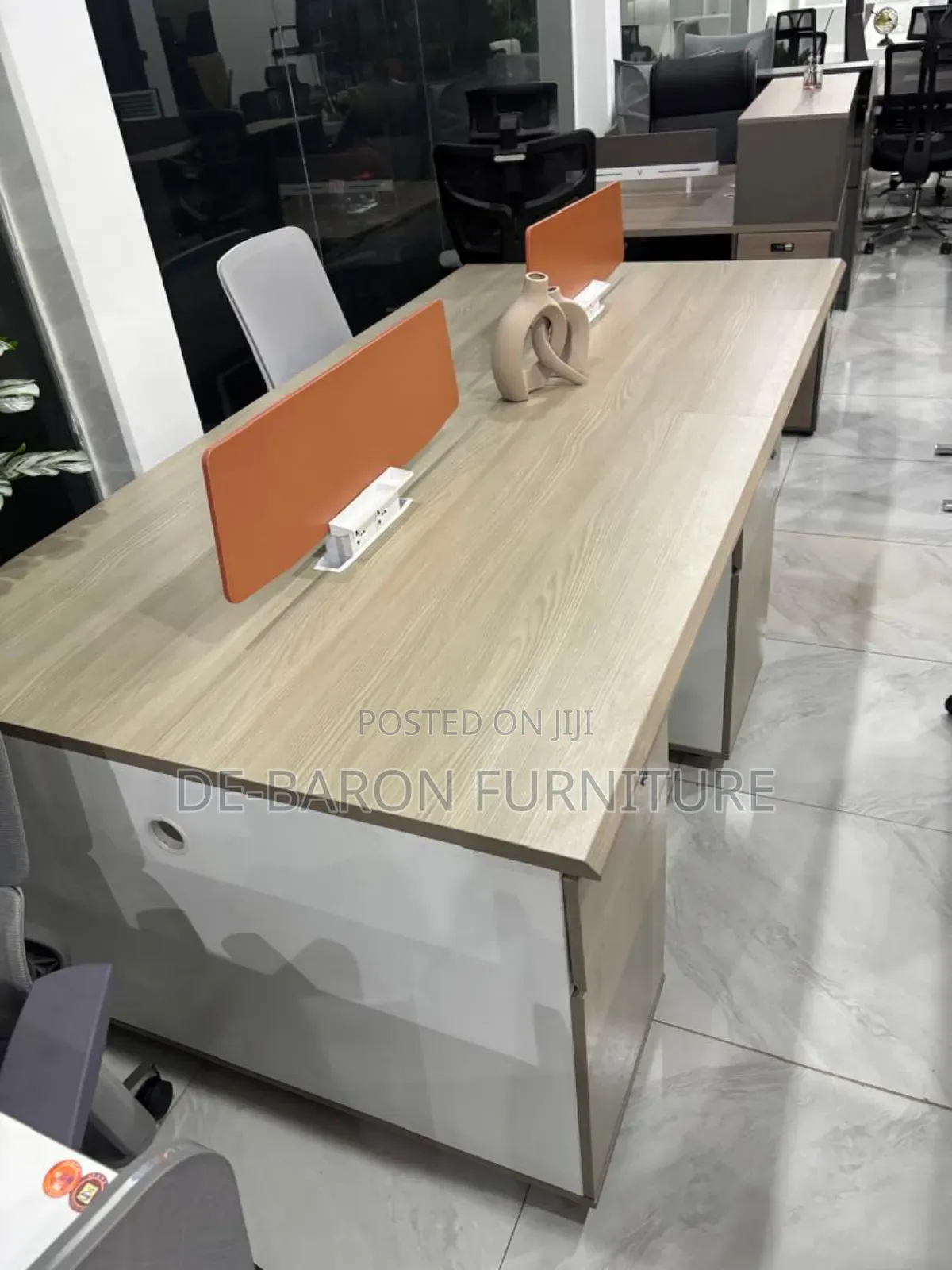 Hardwood Workstation Desk