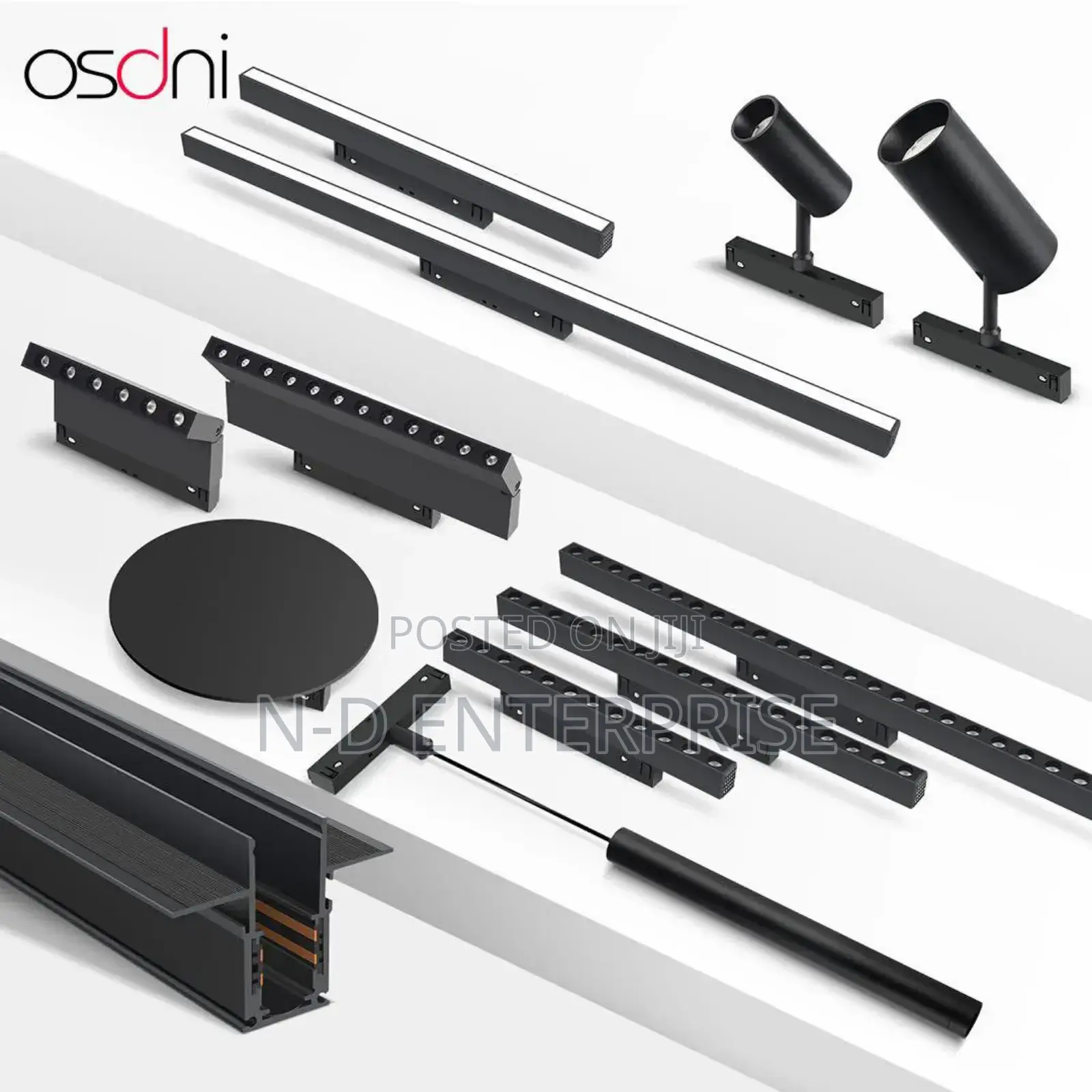 Aluminium Magnetic Profiles Light