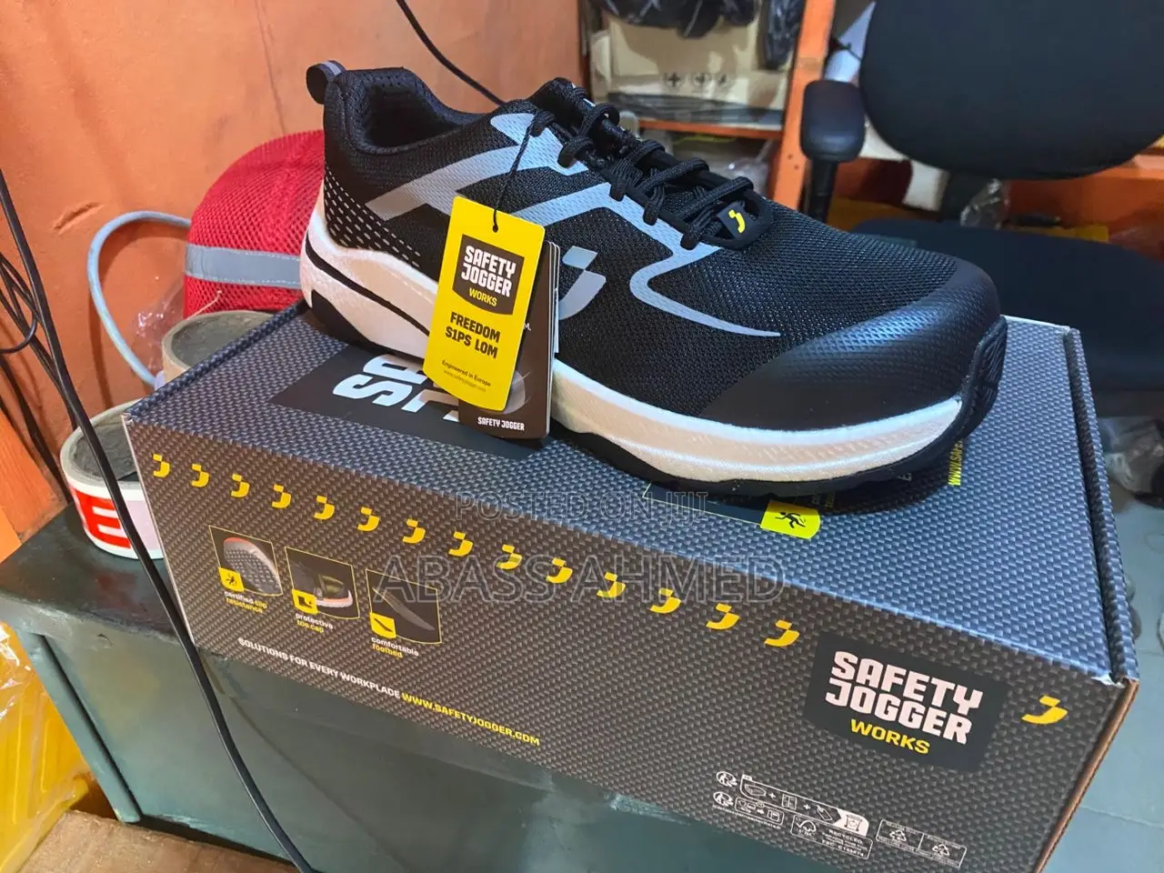 Freedom S1p Safety Jogger Boot