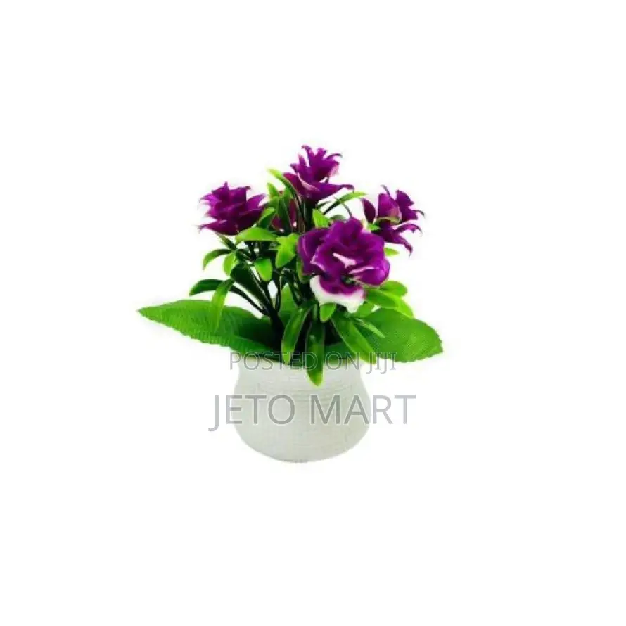 Artificial Plants Bonsai Small Tree Pot Plant Potted -3units
