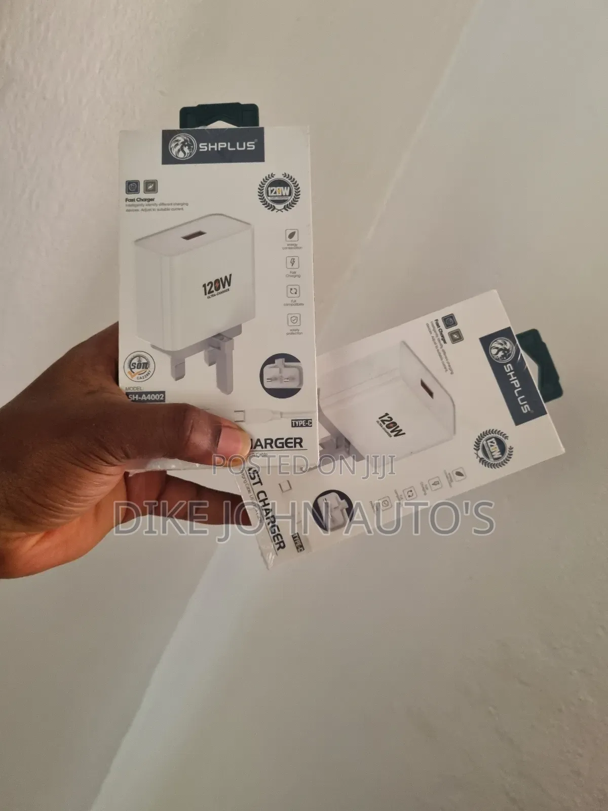 Original Shplus Charger Usb to C 120w