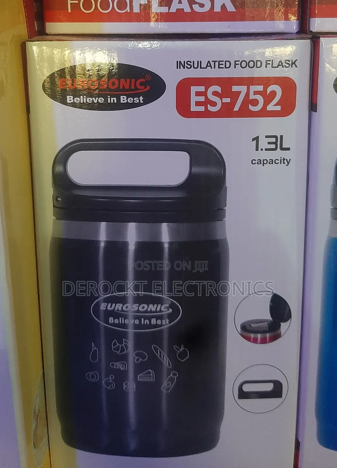 Eurosonic Insulated Food Flask 1.3l