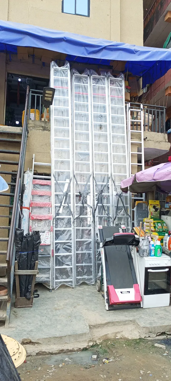 20x2 Aluminum Extension Ladder