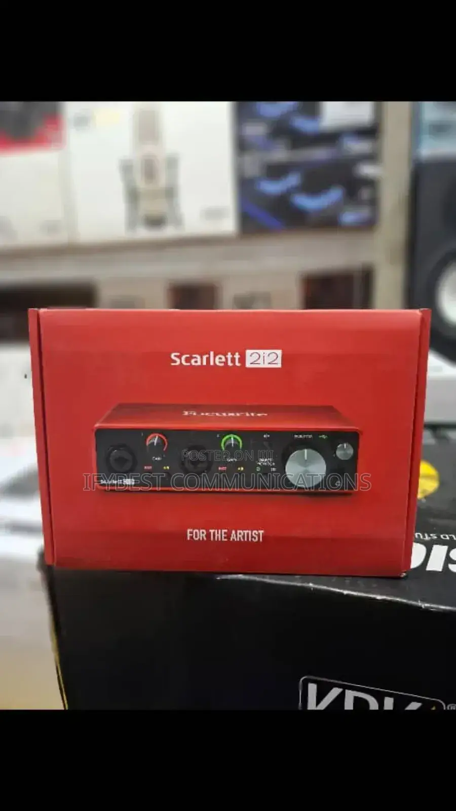 Focusrite Sound Card 2i2 2nd Gen