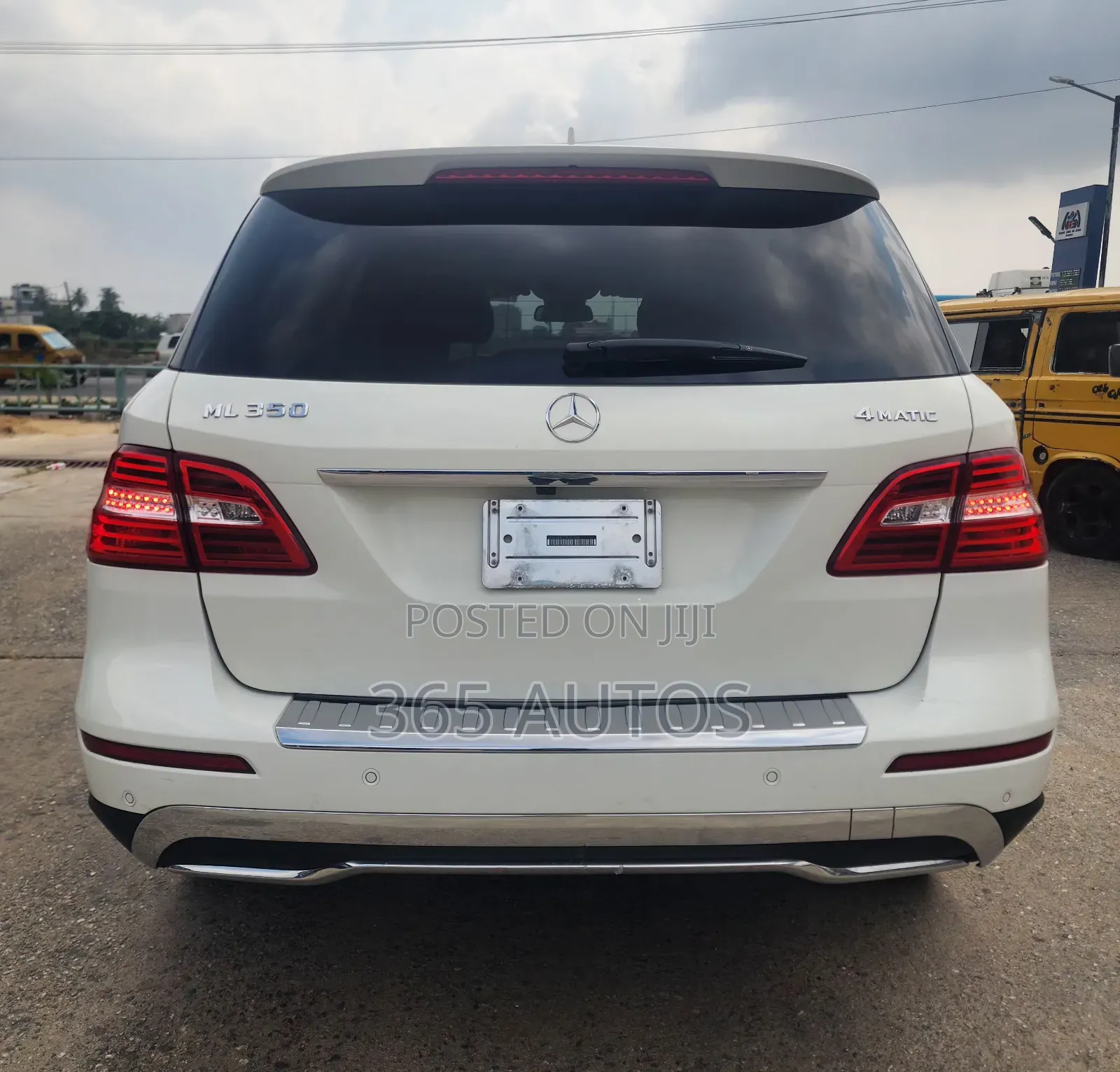 Mercedes-Benz M Class ML 350 4Matic 2012 White