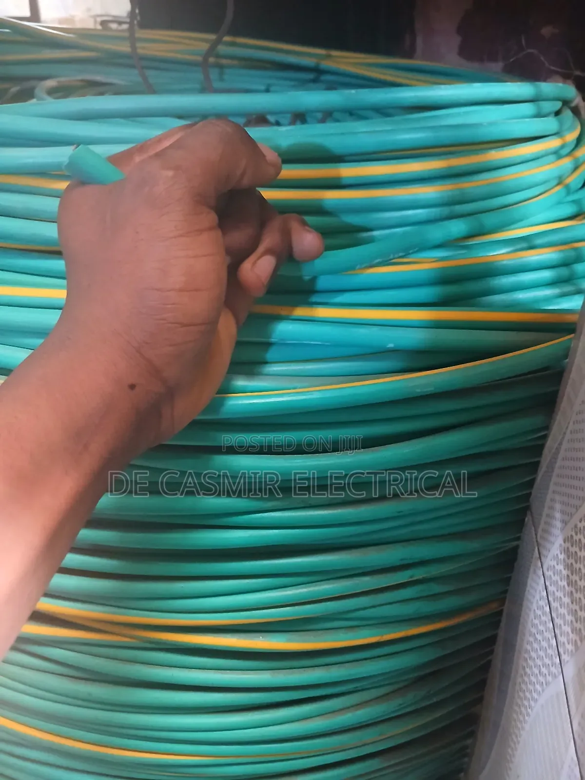 1x25mm2 Green /Yellow PVC/PVC Cable