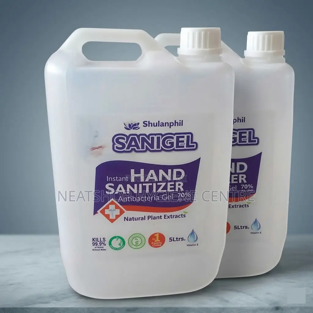 5litres Sanigel Hand Sanitizers X2