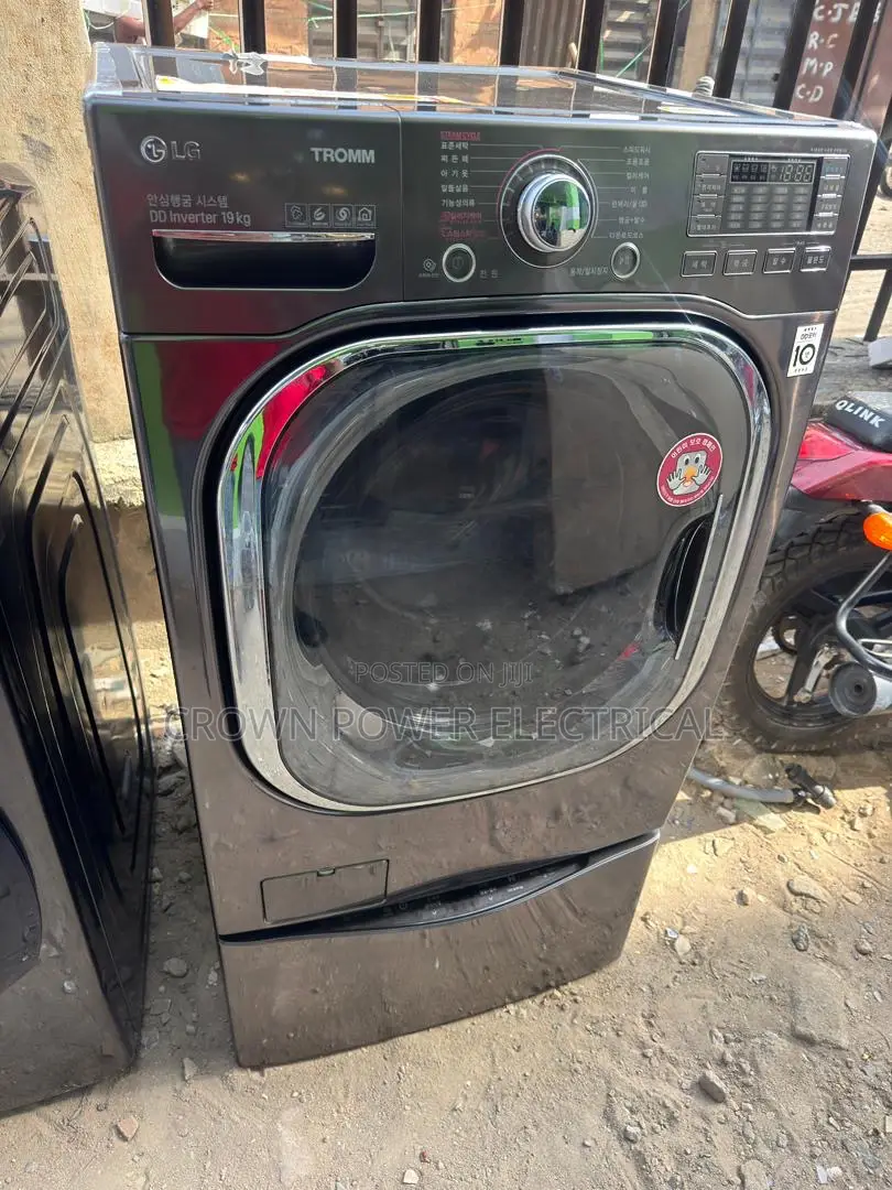 Lg Smart Inverter Tromm 19kg Washing Machines With 4kg Down Loader