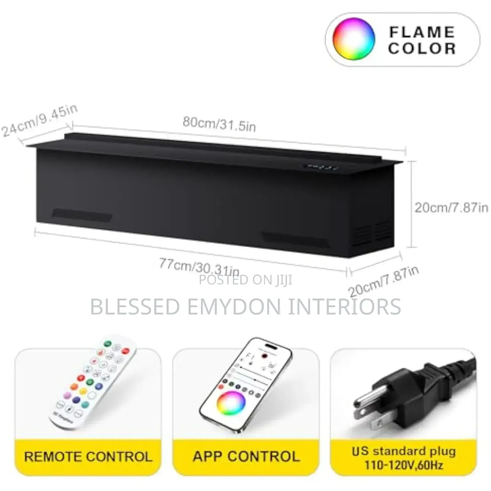 Water Vapor Fireplace 1.2meters.