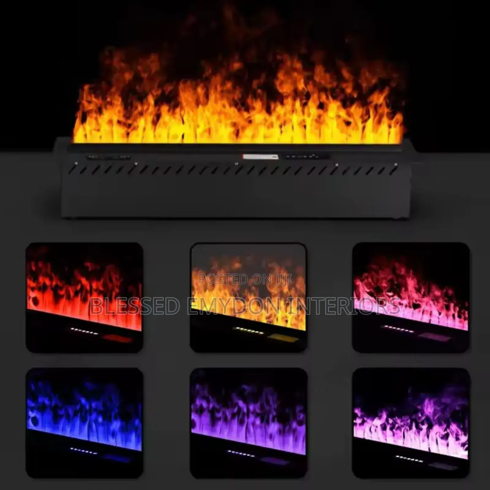 Remote Steam Water Steam Fireplace