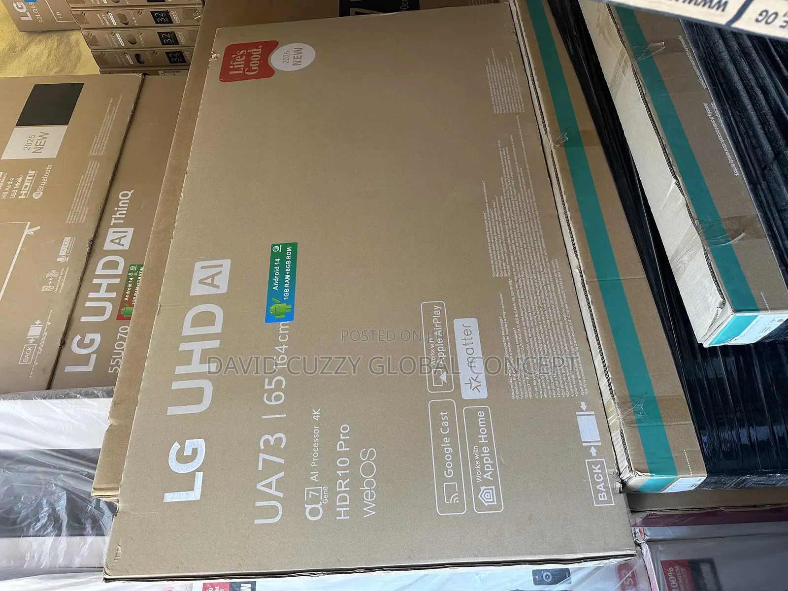 Lg 65 Inches Smart Frameless Tv