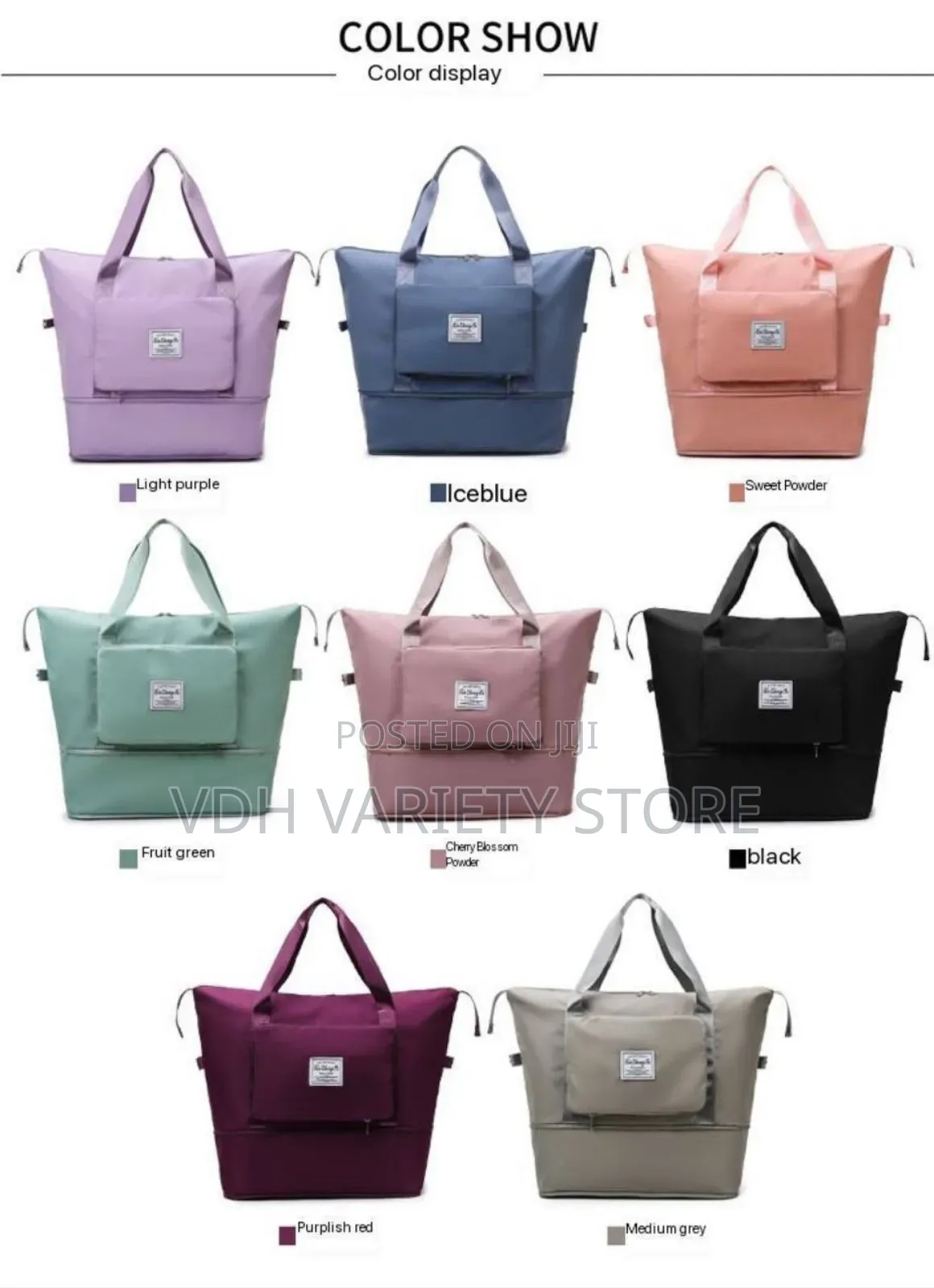 Foldable Lightweight Travel Bag