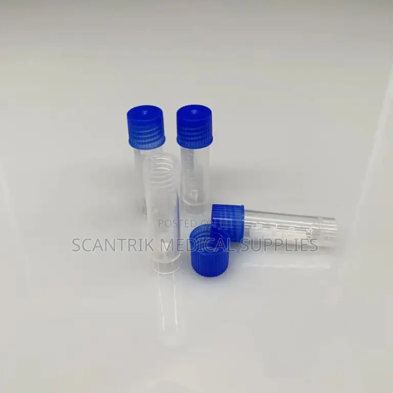 Cryotube With Internal Cap for Advanced Sample Handling