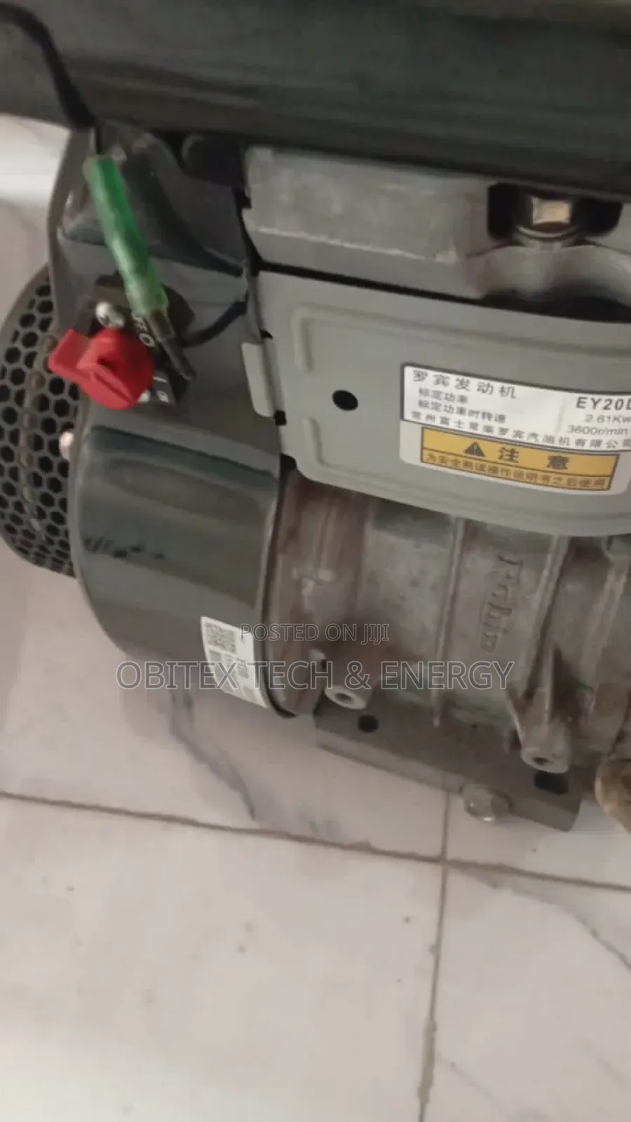 Original Robin 5hp Petrol Engine Ey20 – Industrial Gasoline Engine.