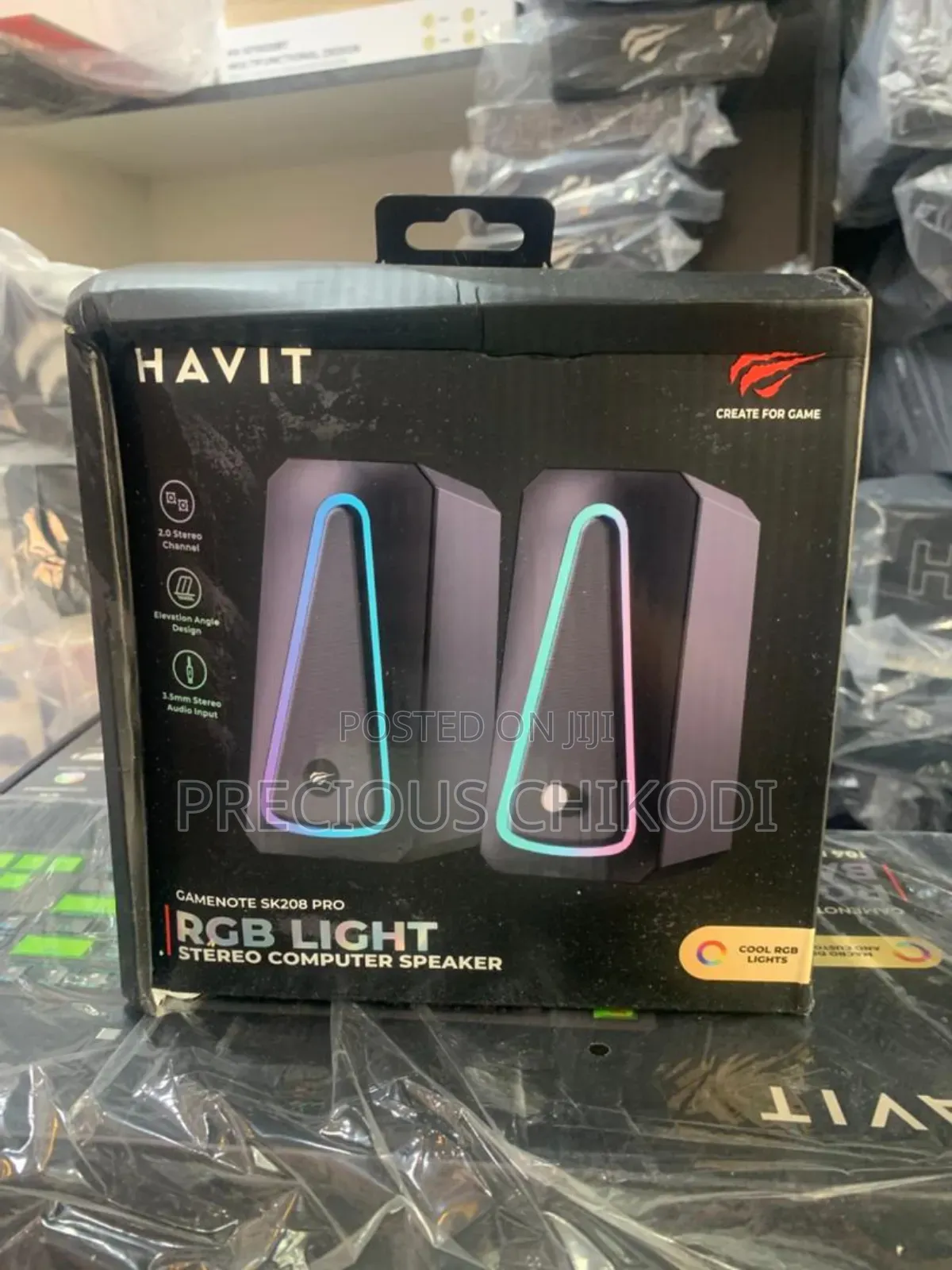 Havit RGB Stereo Computer Speaker