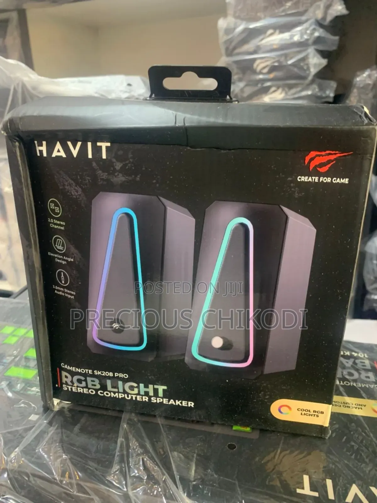 Havit RGB Stereo Computer Speaker