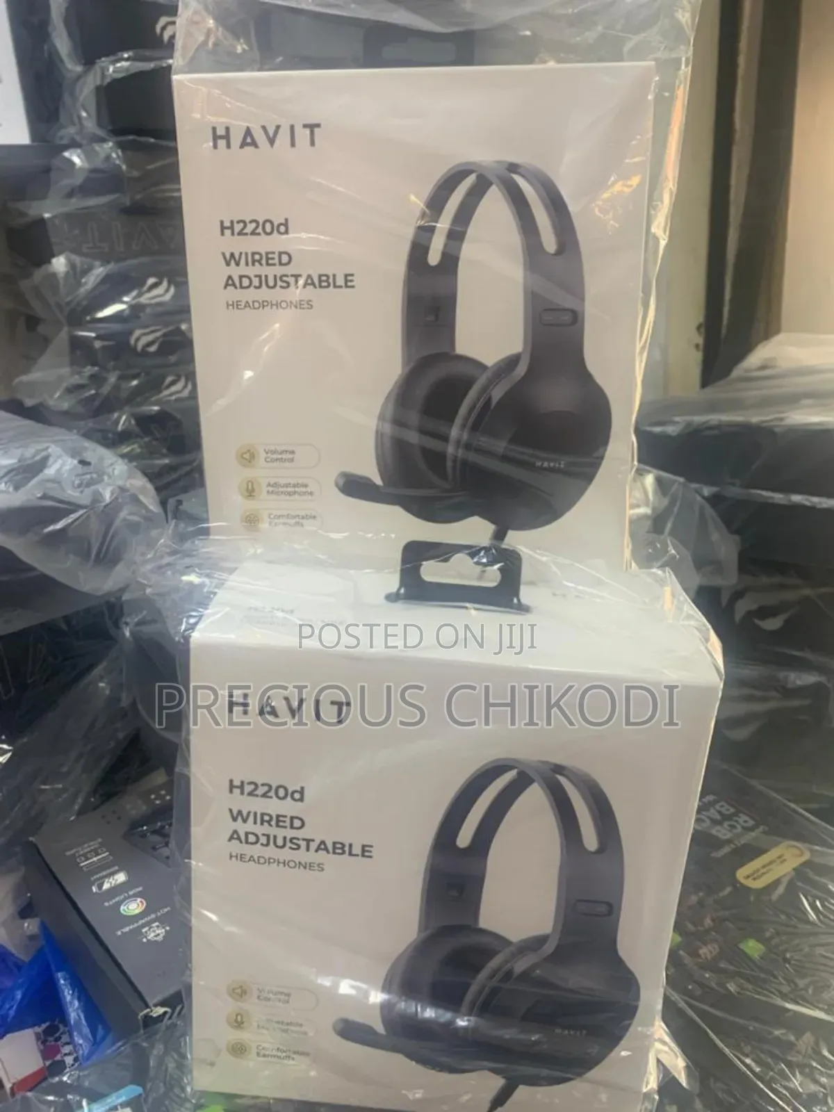 Havit Wired Adjustable Headphone